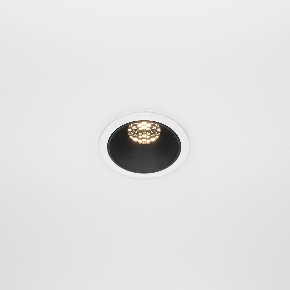 Maytoni Downlight Alfa LED 36° Einbau-Rundleuchte schwarz
