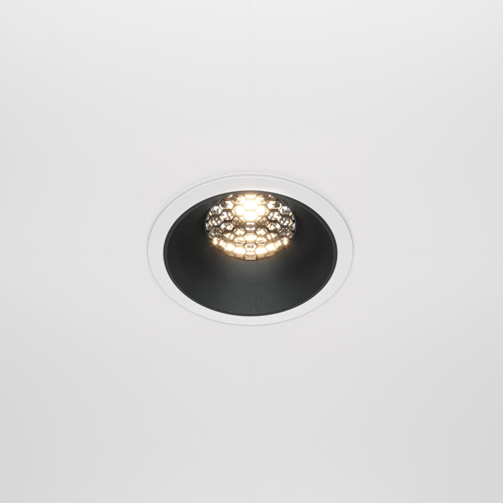 Maytoni Downlight Alfa LED 36° Einbau-Rundleuchte schwarz