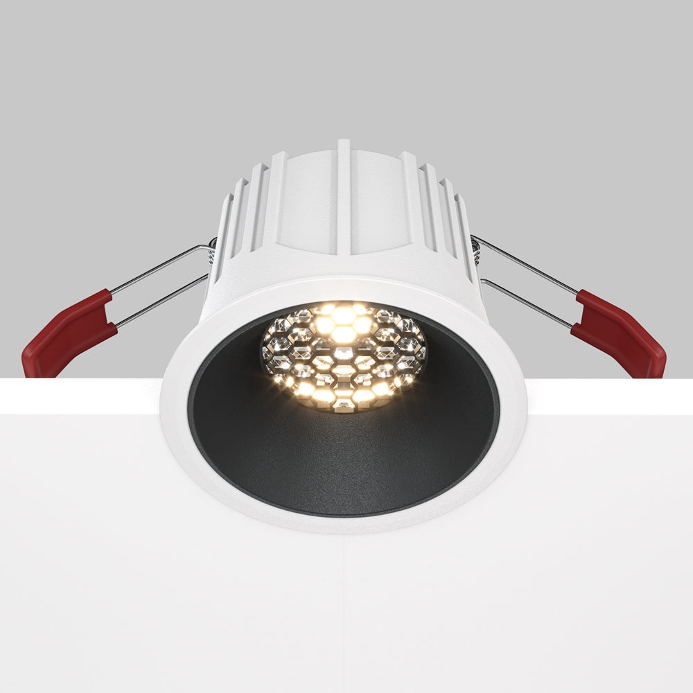 Maytoni Downlight Alfa LED 36° Einbau-Rundleuchte schwarz