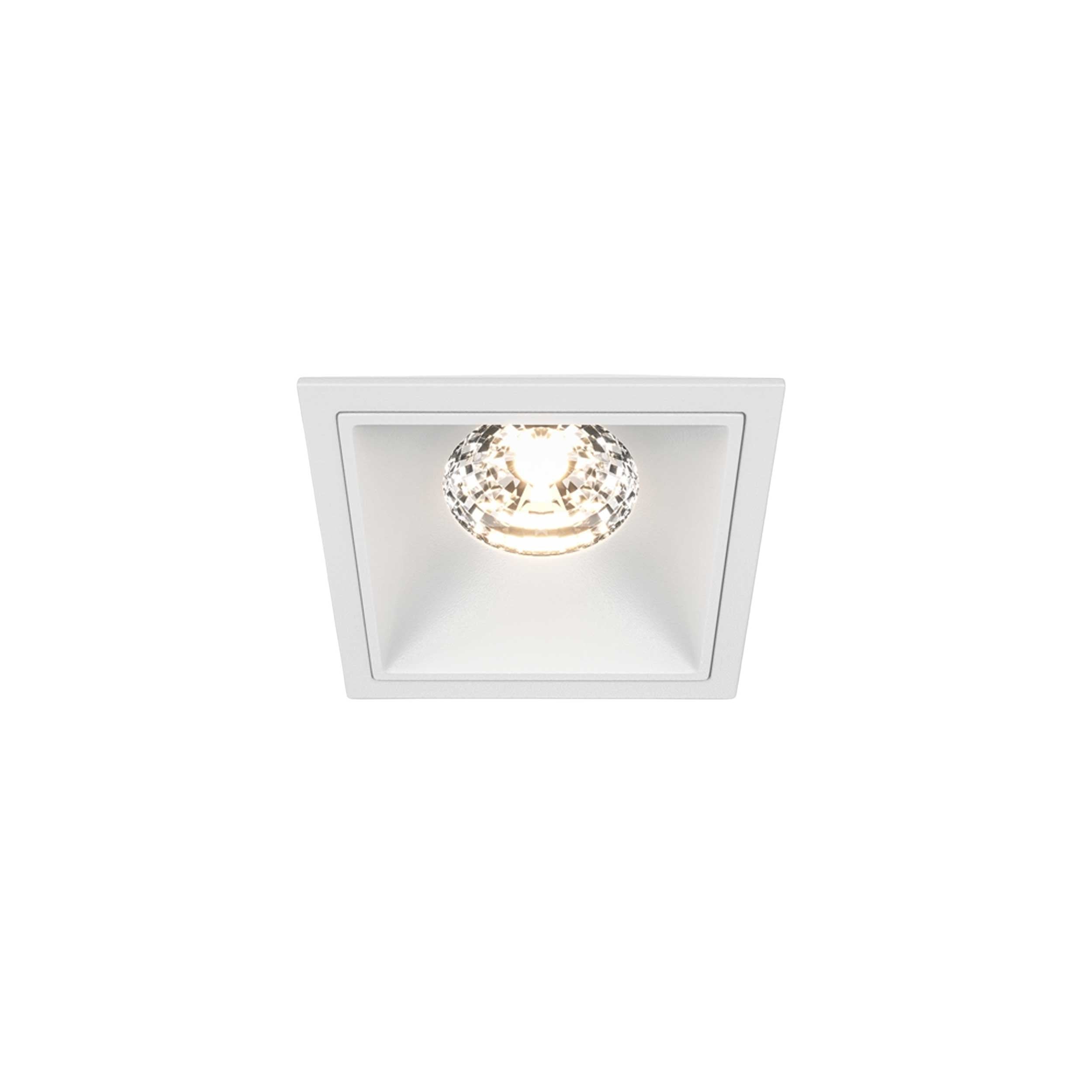 Maytoni Downlight Alfa LED 15 W 36° Einbau-Quadratleuchte weiß