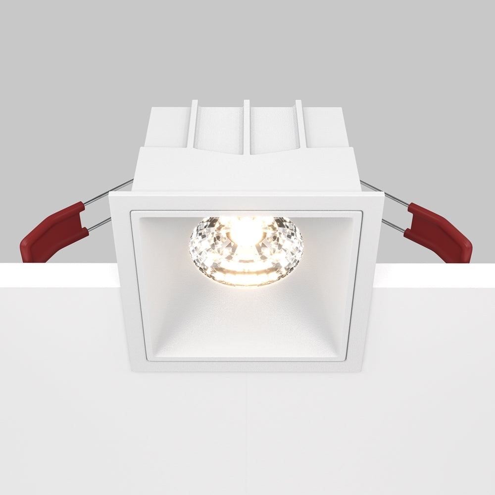 Maytoni Downlight Alfa LED 15 W 36° Einbau-Quadratleuchte weiß