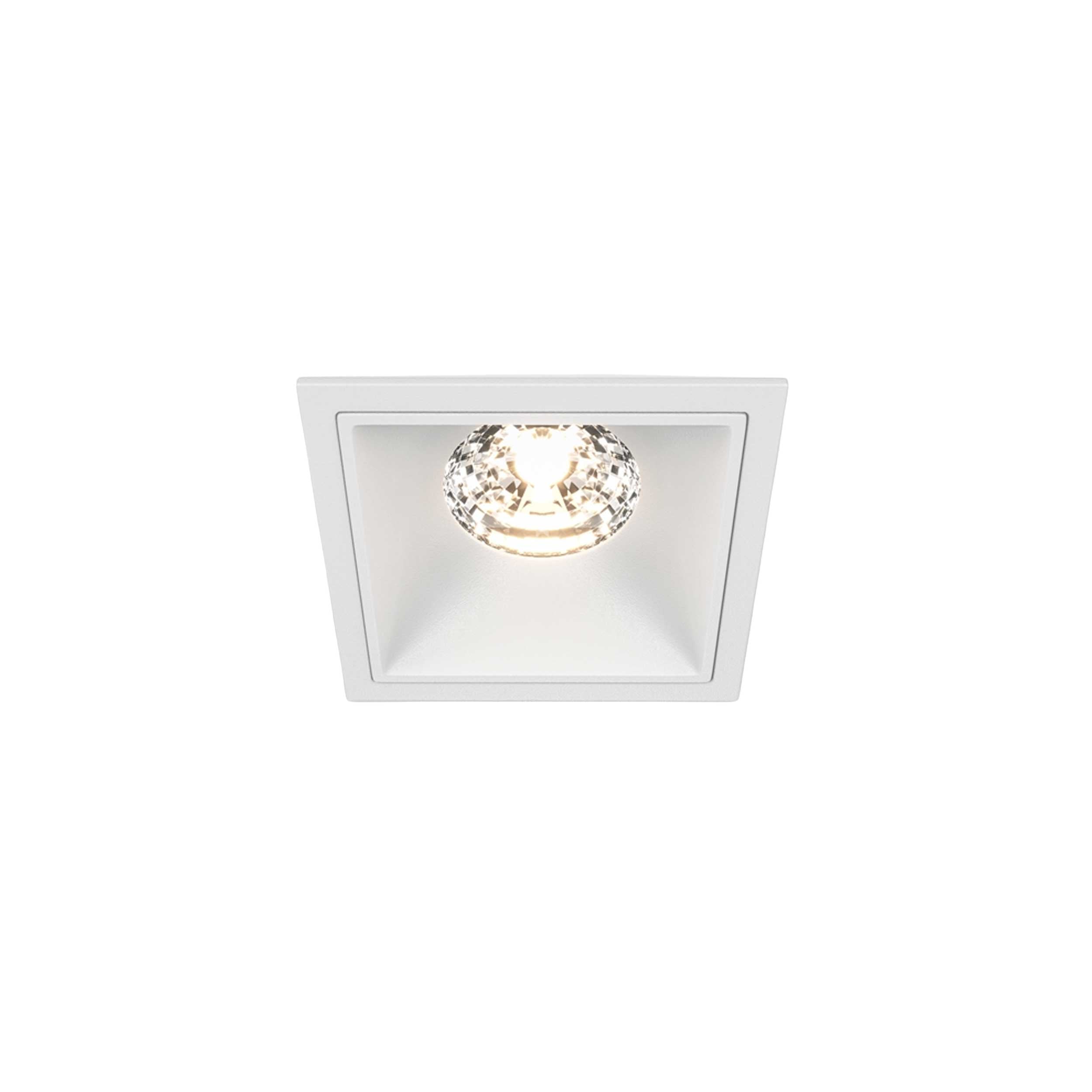 Maytoni Downlight Alfa LED 15 W 36° Einbau-Quadratleuchte weiß