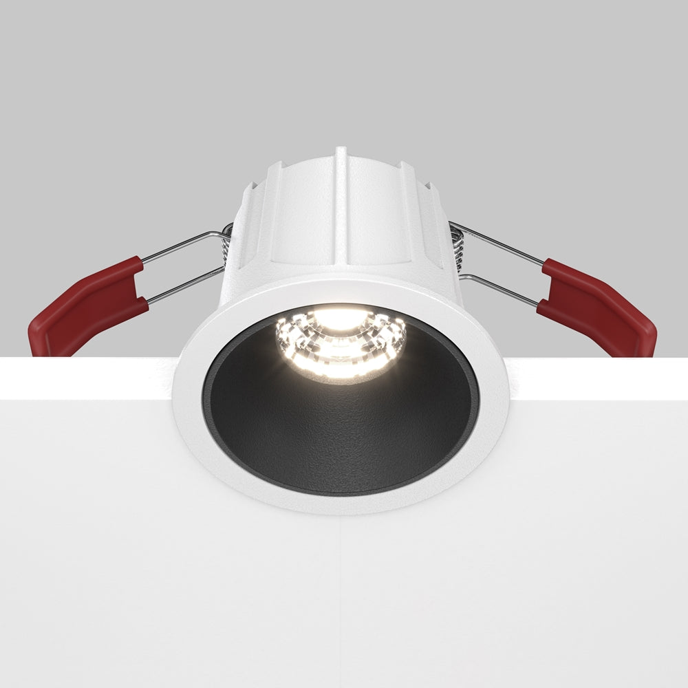 Maytoni Downlight Alfa LED 36° Einbau-Rundleuchte schwarz