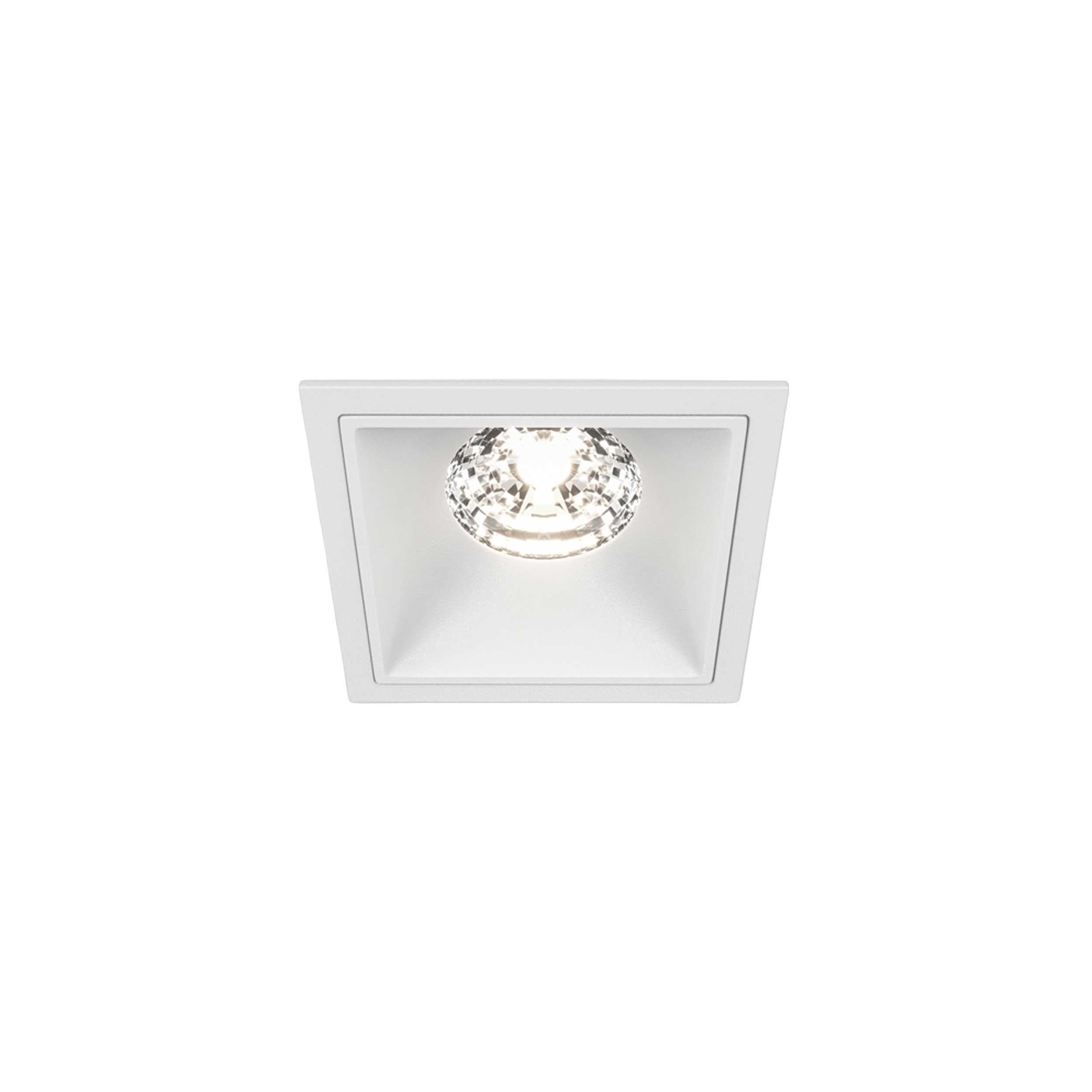 Maytoni Downlight Alfa LED 15 W 36° Einbau-Quadratleuchte weiß
