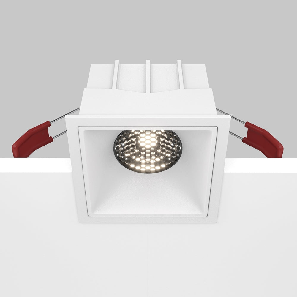 Maytoni Downlight Alfa LED 15 W 36° Einbau-Quadratleuchte weiß