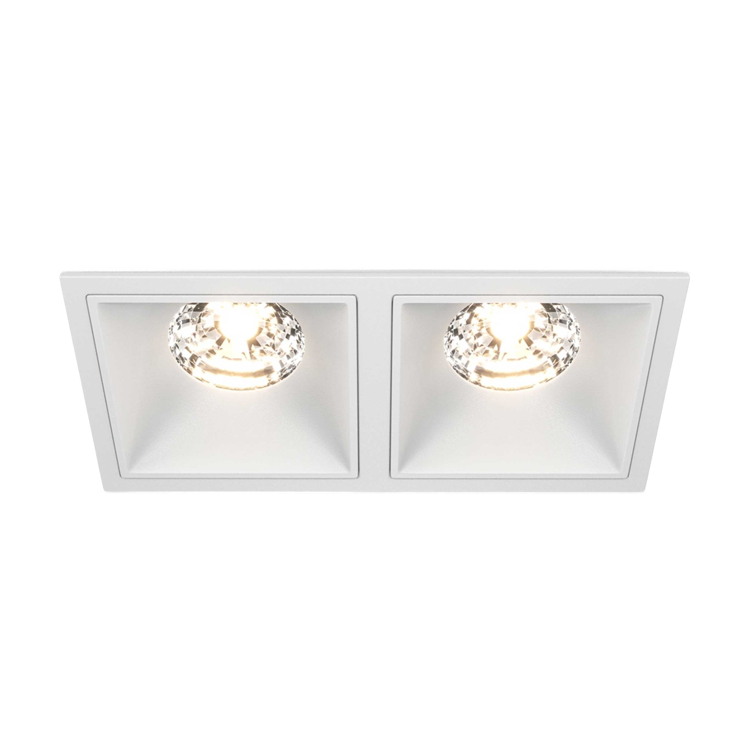 Maytoni Downlight Alfa LED 15 W 36° Einbau-Quadratleuchte weiß