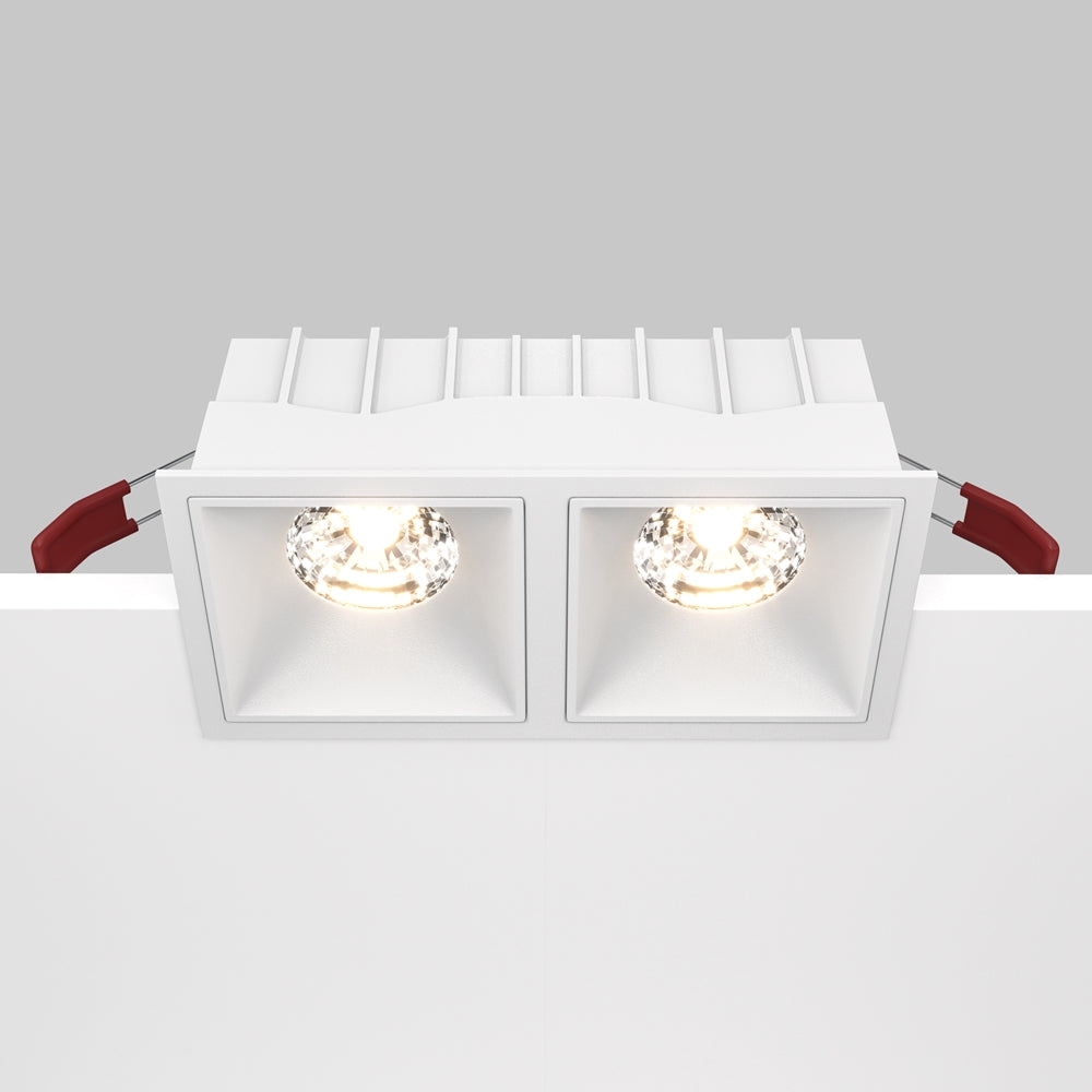 Maytoni Downlight Alfa LED 15 W 36° Einbau-Quadratleuchte weiß