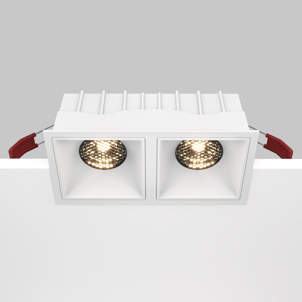 Maytoni Downlight Alfa LED 15 W 36° Einbau-Quadratleuchte weiß