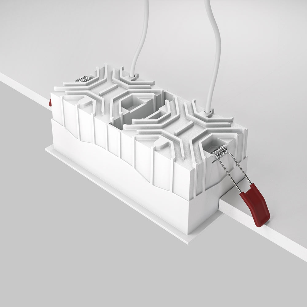 Maytoni Downlight Alfa LED 15 W 36° Einbau-Quadratleuchte weiß