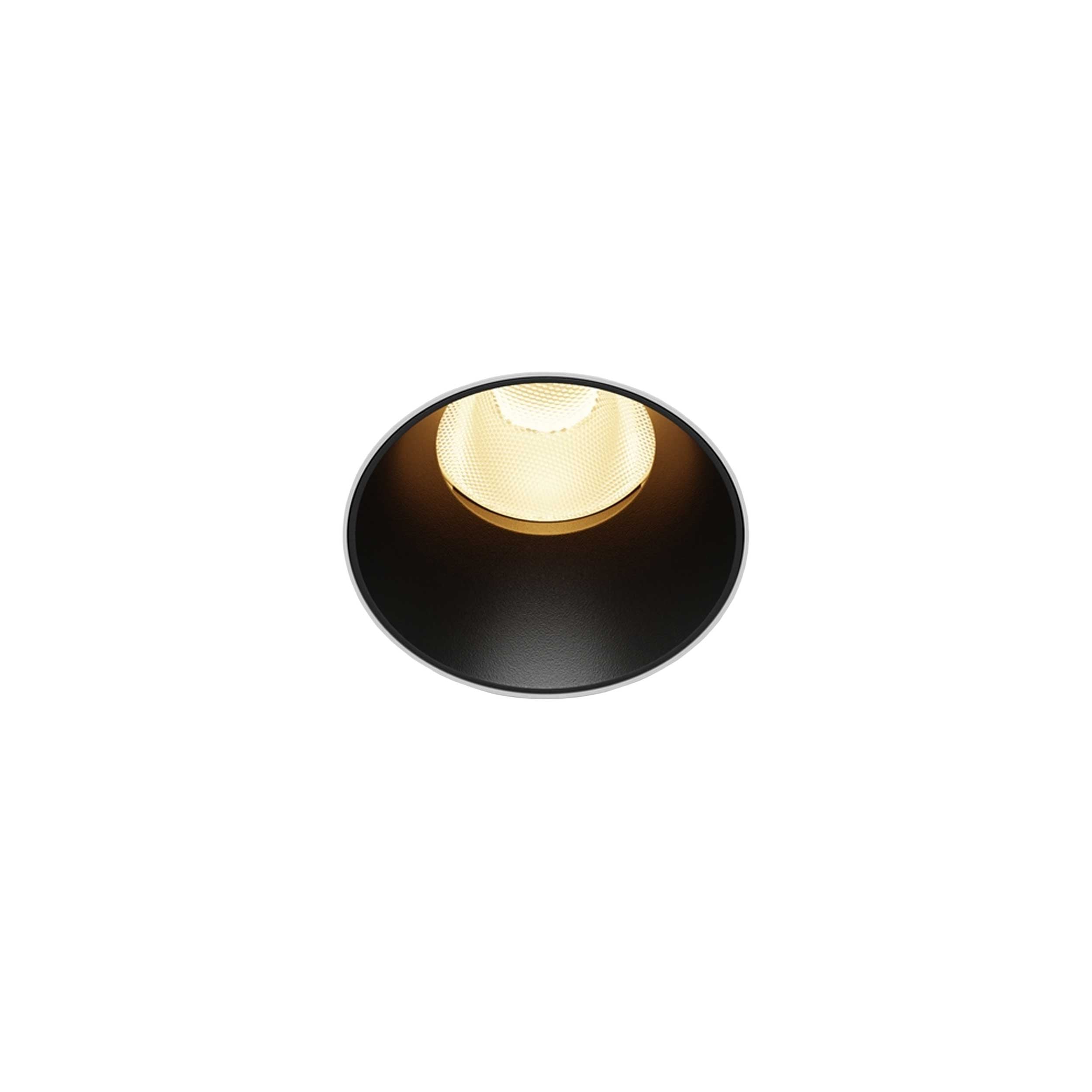 Maytoni Downlight Dip LED 50° Einbau-Rundleuchte schwarz