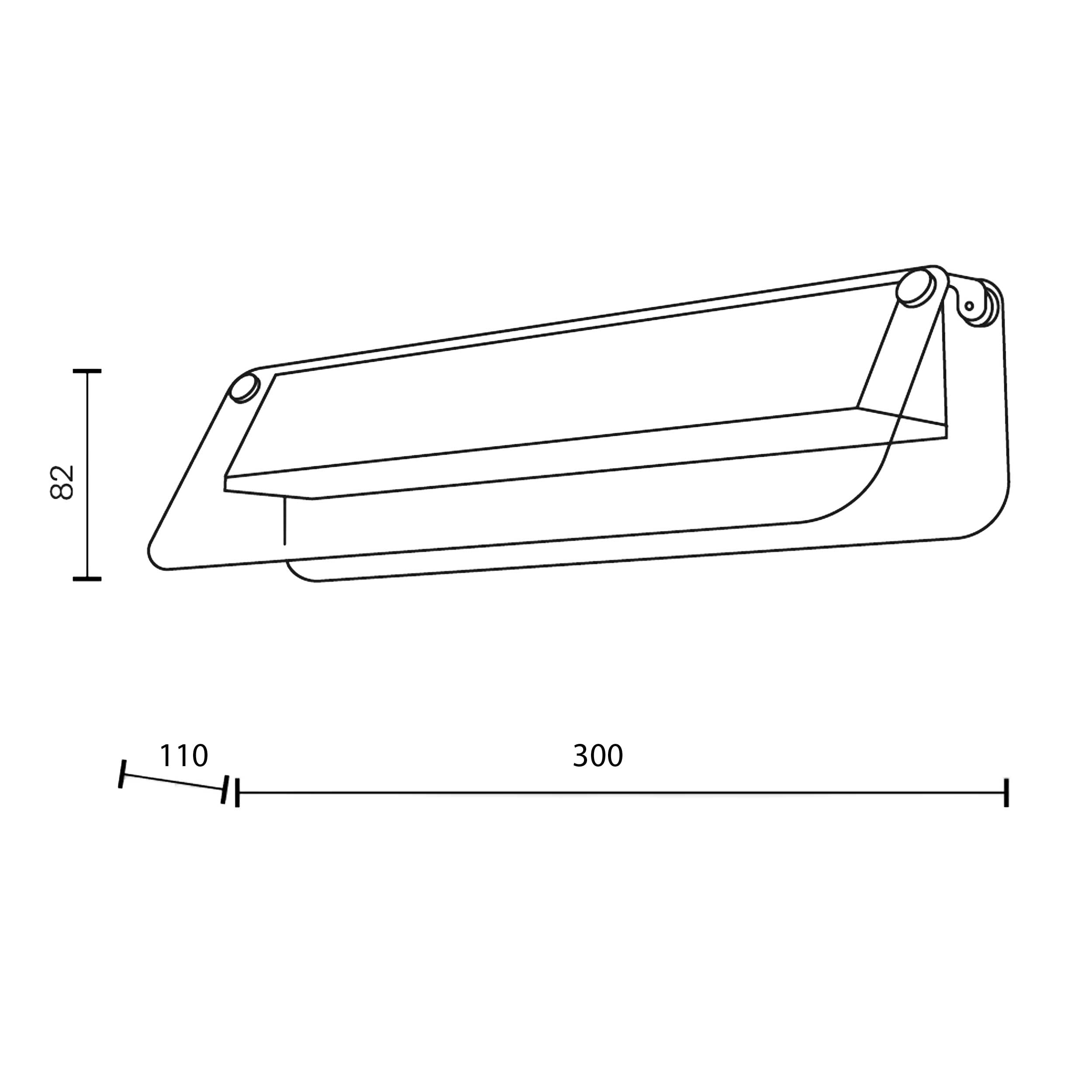 Maytoni Flat LED Wandleuchte