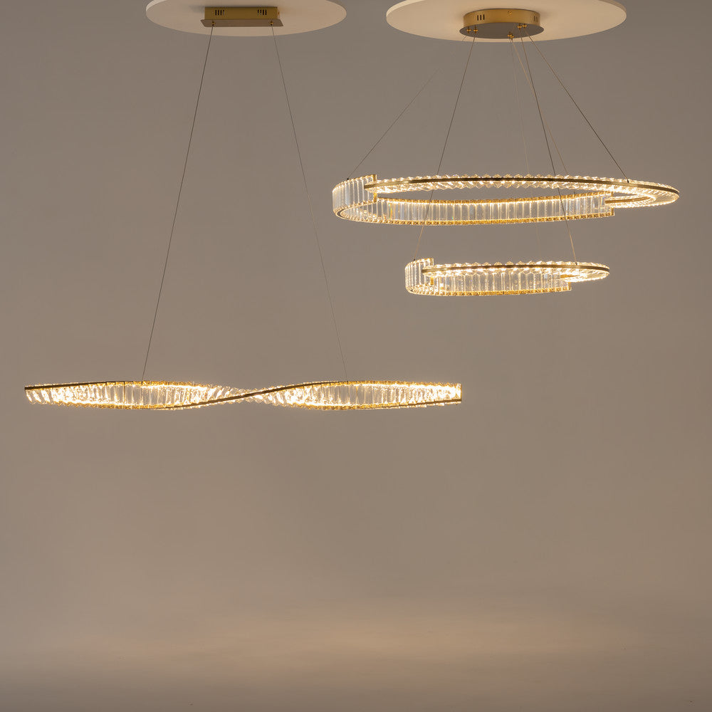 Maytoni Krone LED lineare Hängeleuchte