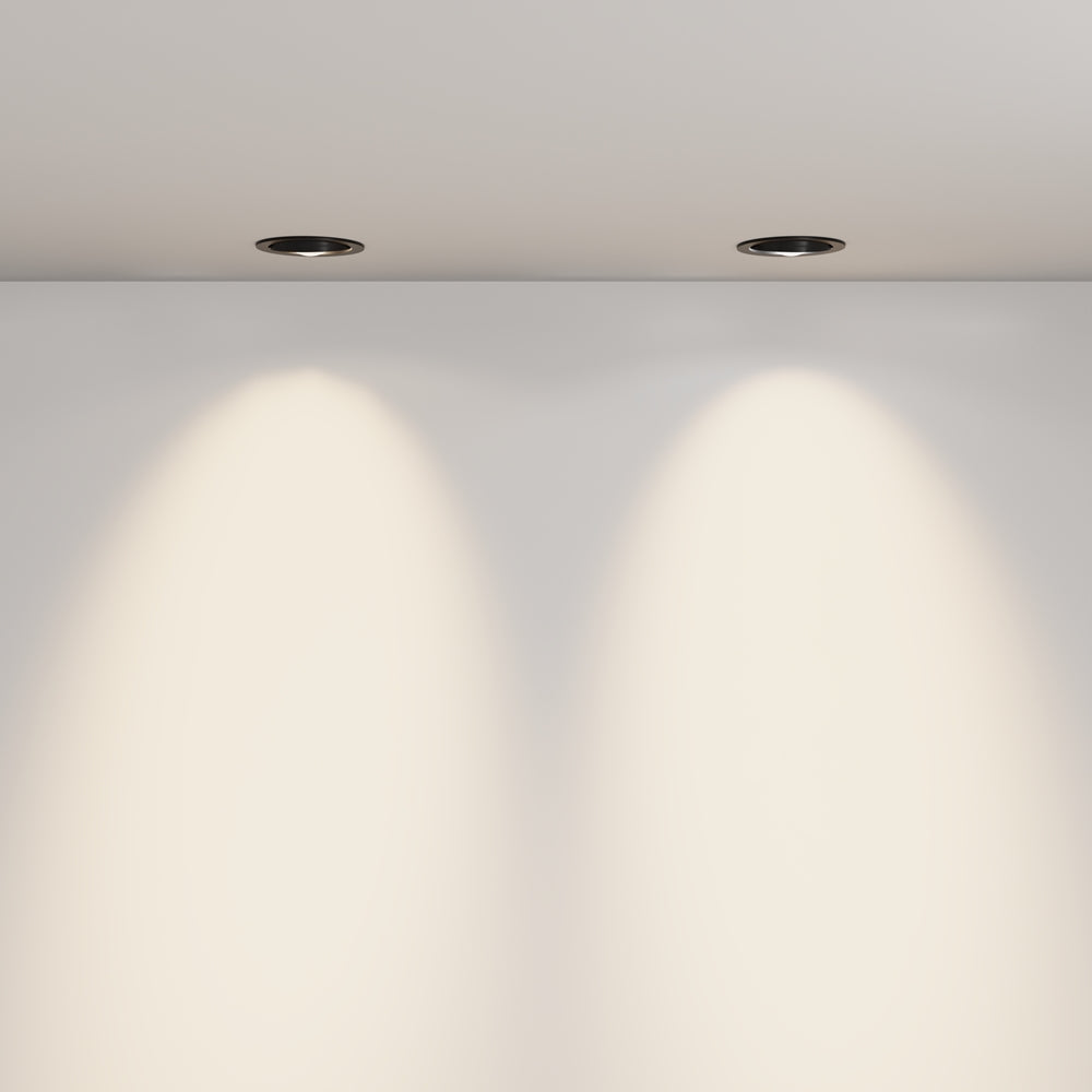 Maytoni Downlight Lens LED 3000K 12W 70° Einbau-Rundleuchte
