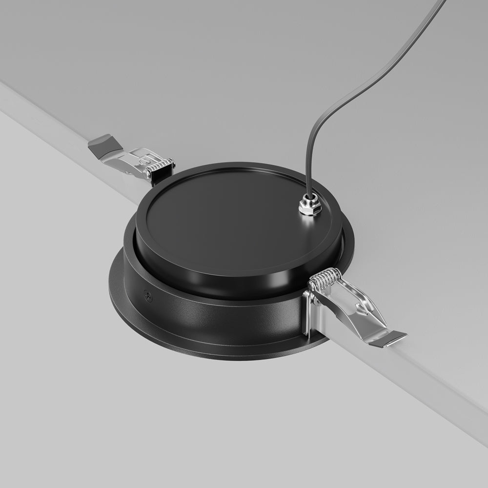 Maytoni Downlight Lens LED 3000K 12W 70° Einbau-Rundleuchte