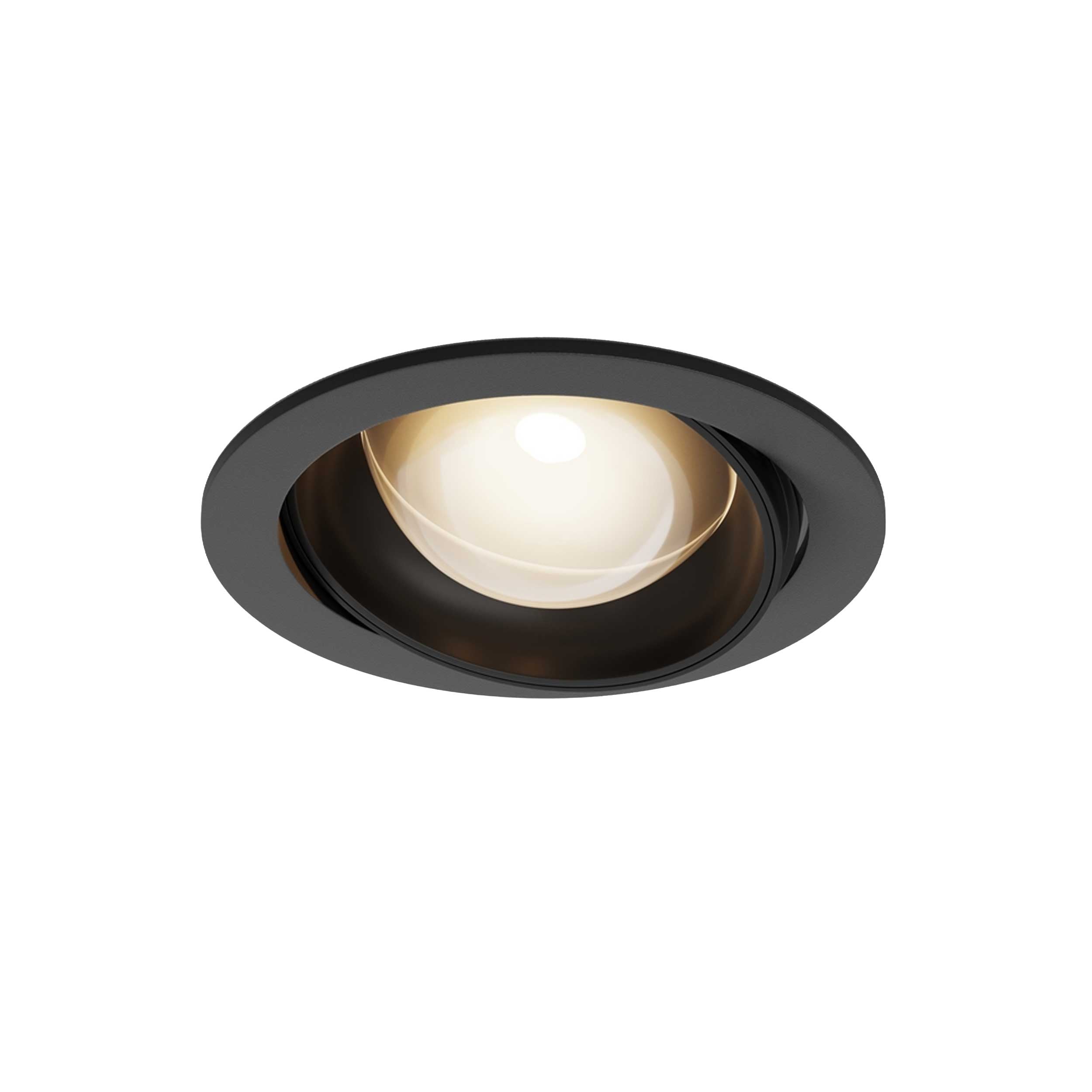 Maytoni Downlight Lens LED 3000K 12W 70° Einbau-Rundleuchte