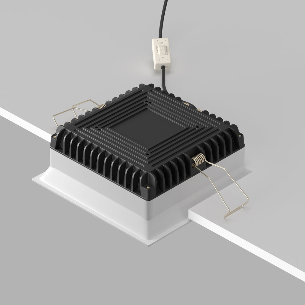 Maytoni Downlight Okno LED 100° Einbau-Quadratleuchte