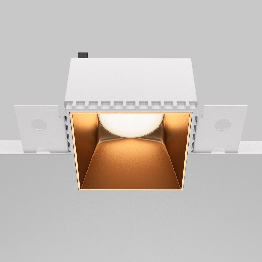 Maytoni Downlight Share GU10, quadratische Einbauleuchte