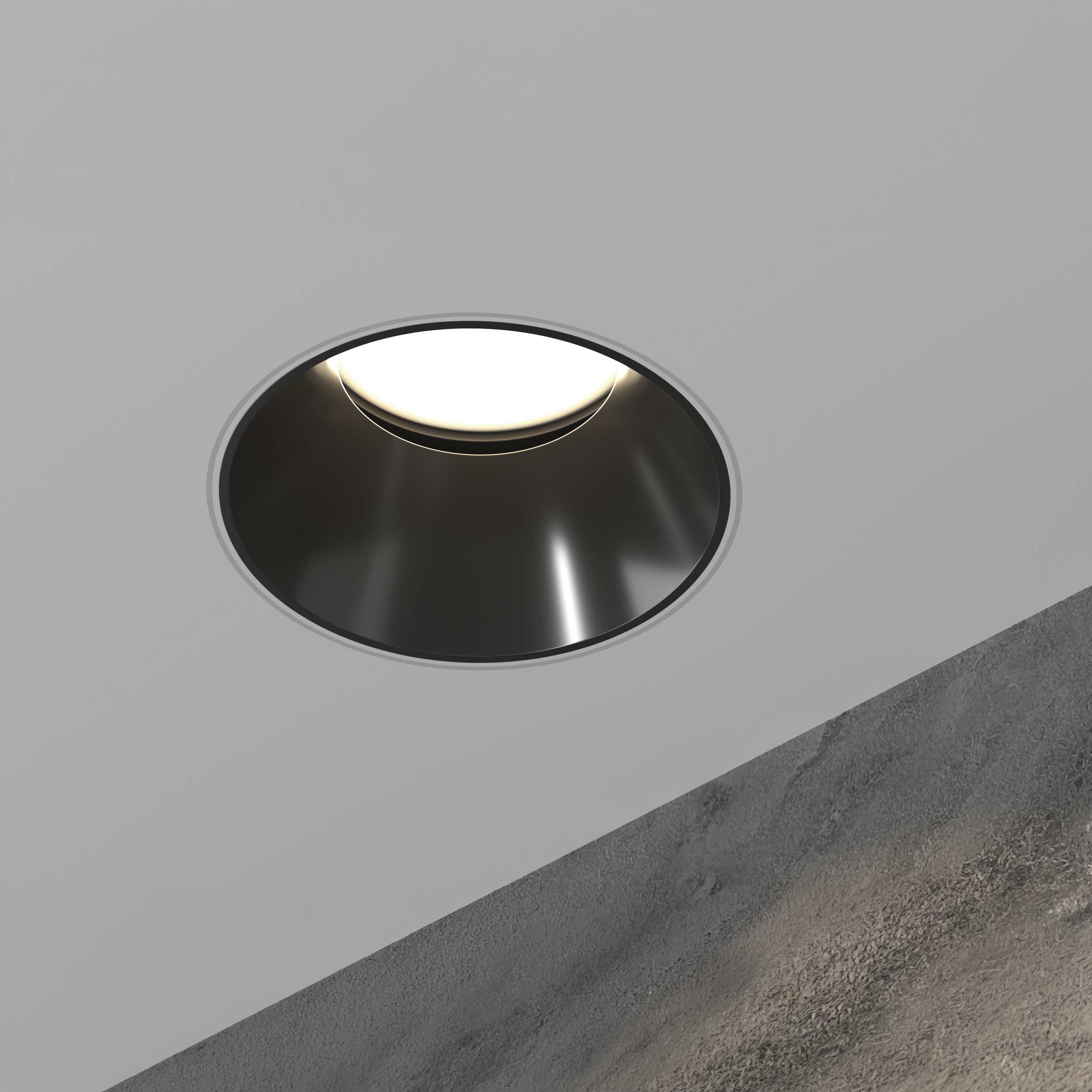 Maytoni Downlight Share GU10 Einbauleuchte, rund