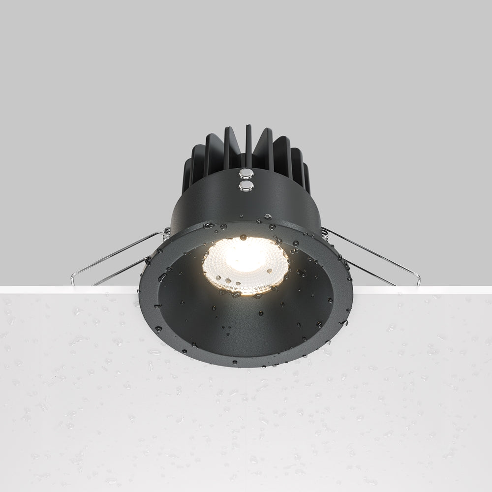 Maytoni Downlight Zoom LED 60° Einbau-Rundleuchte schwarz