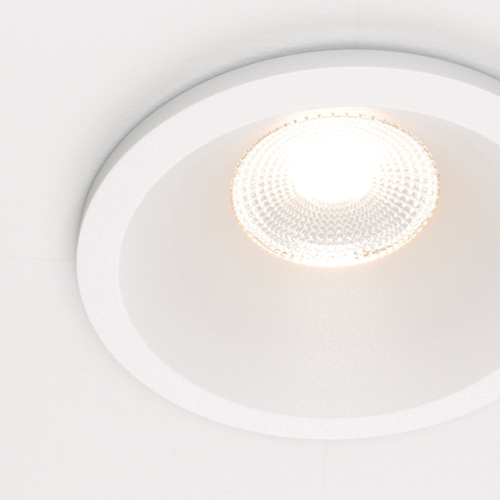 Maytoni Downlight Zoom LED 60° Einbau-Rundleuchte weiß