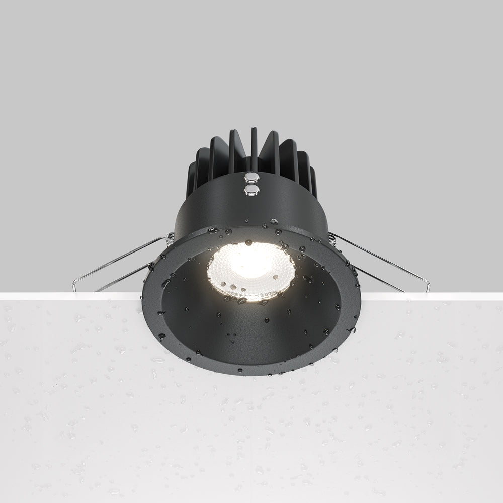 Maytoni Downlight Zoom LED 60° Einbau-Rundleuchte schwarz