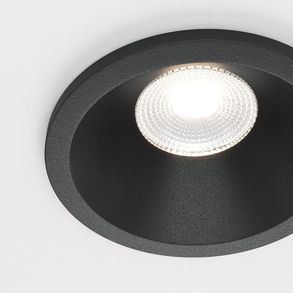 Maytoni Downlight Zoom LED 60° Einbau-Rundleuchte schwarz