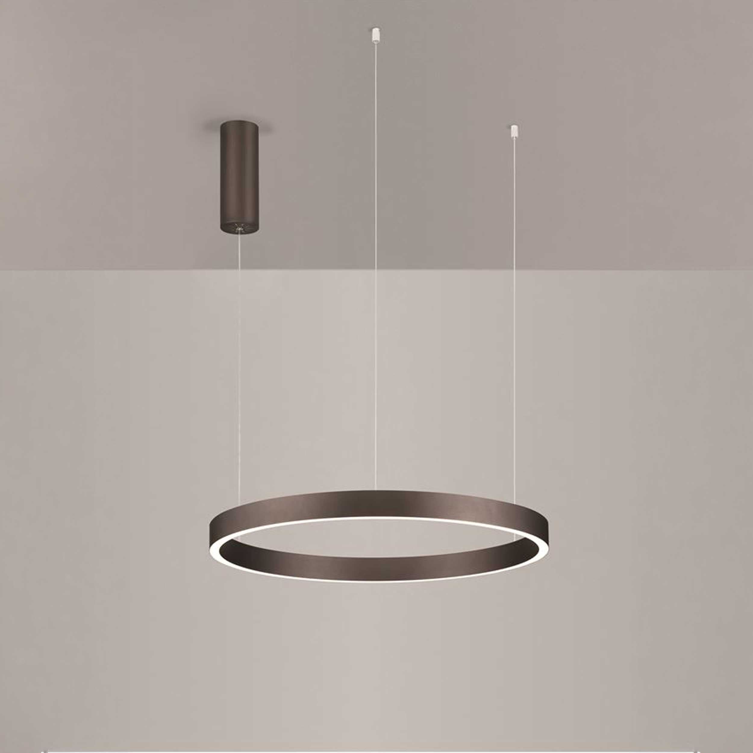 Nova Luce Elowen LED-Pendelleuchte rund