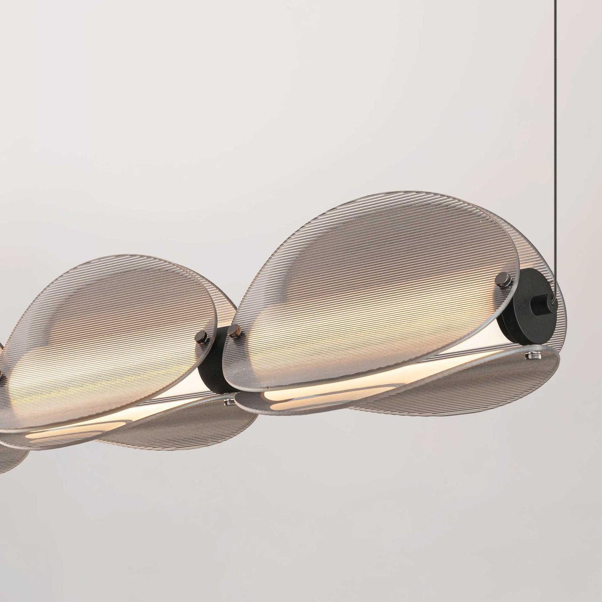Nova Luce Noir LED-Hängeleuchte, länglich