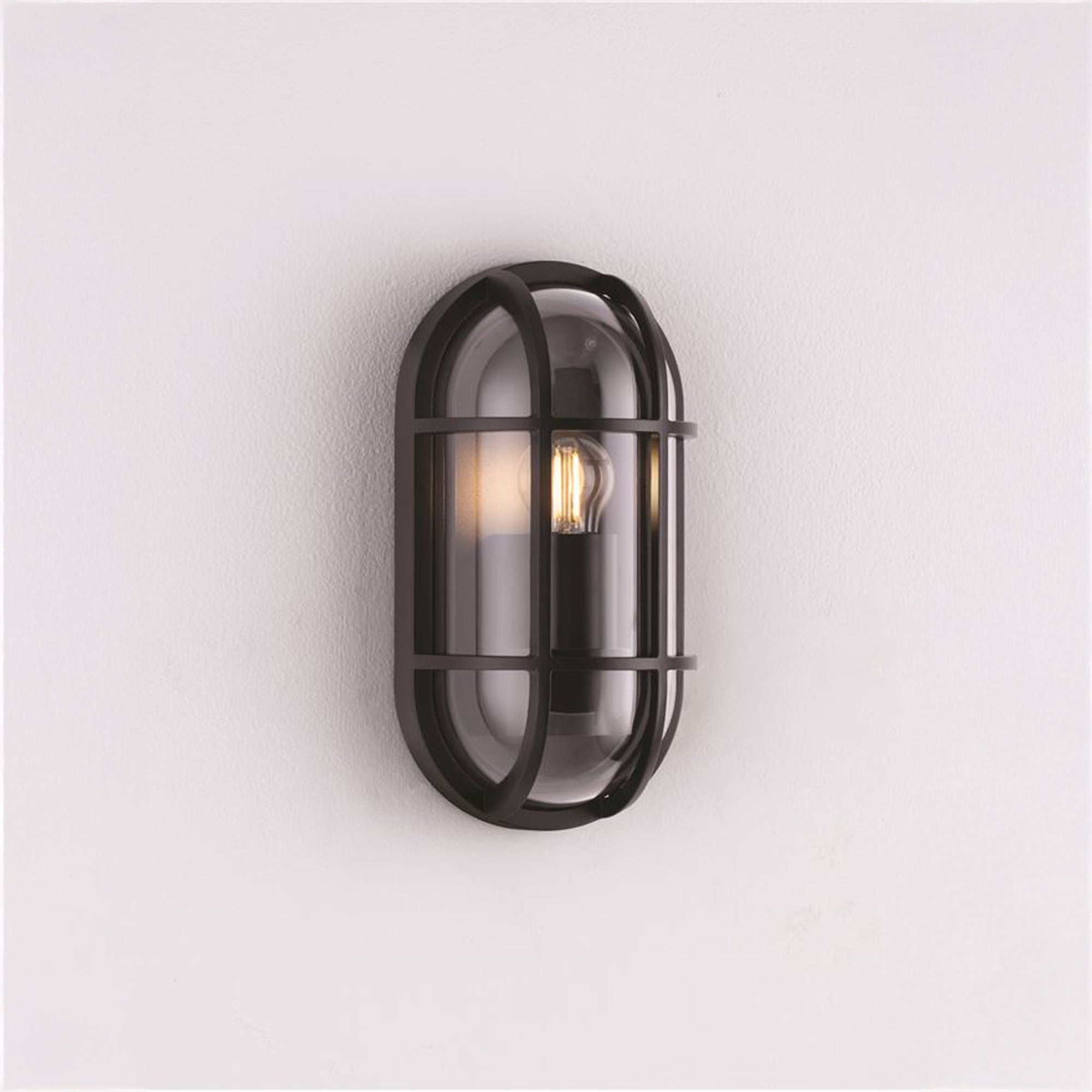 Nova Luce Amel E27 nástěnné oválové svítidlo IP65