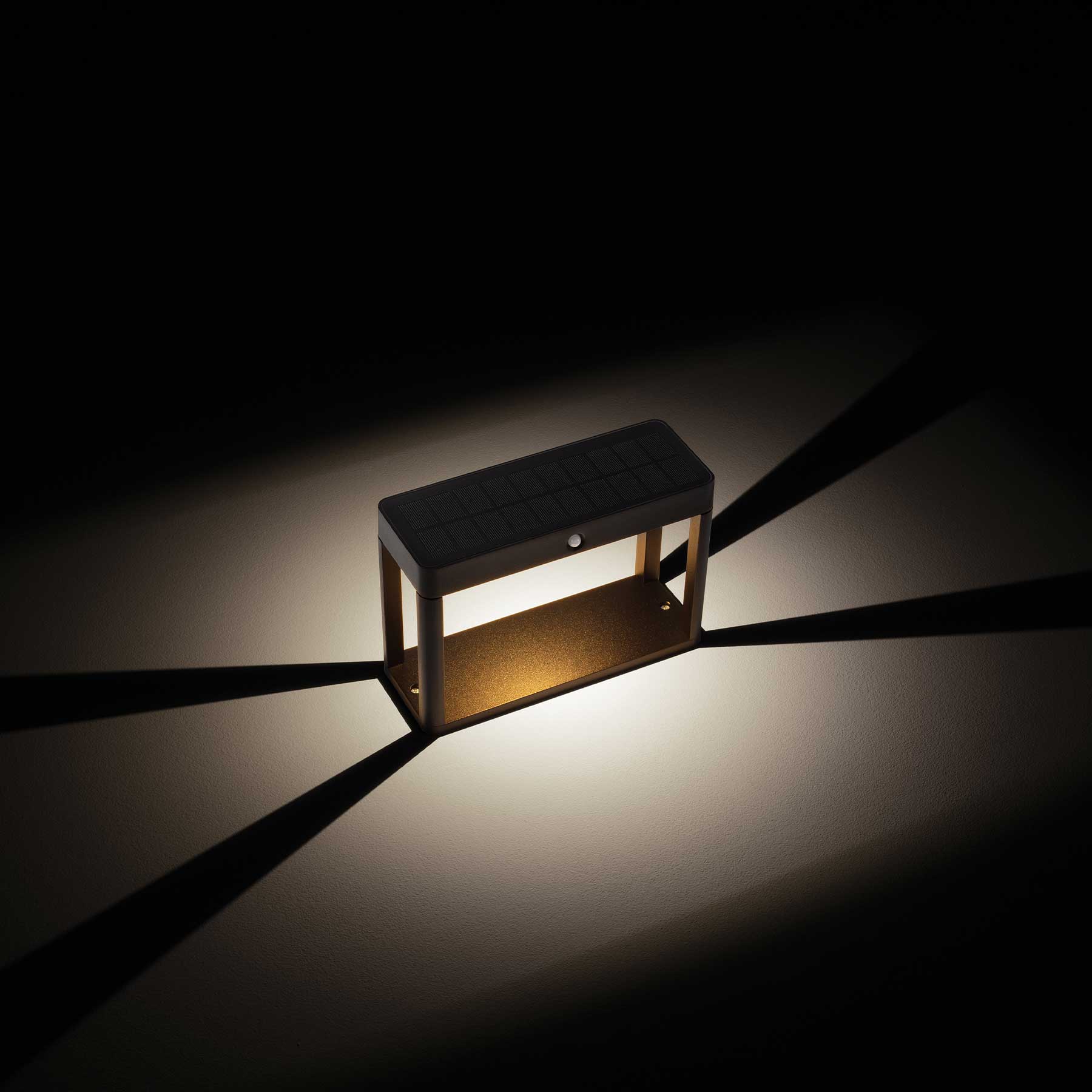 Nova Luce Berni LED solární sloupkové svítidlo IP65