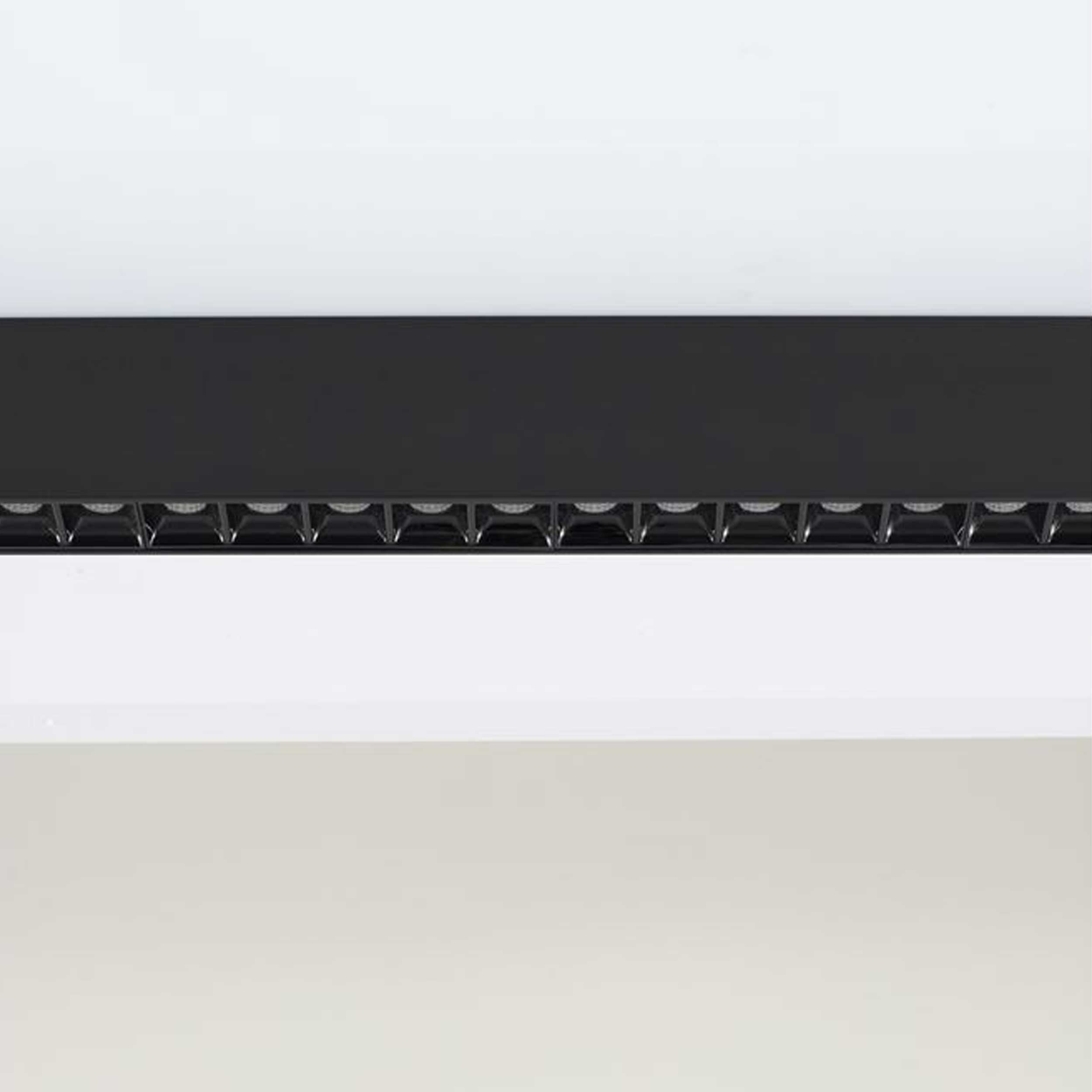 Nova Luce Lina Antiglare LED lineare Aufputz-Deckenleuchte kombinierbar