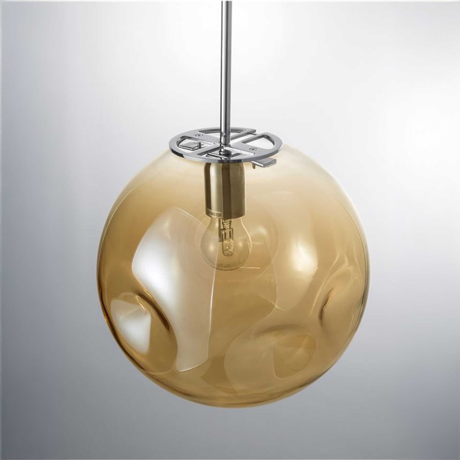 Nova Luce Mayan E27 závěsné skleněné svítidlo