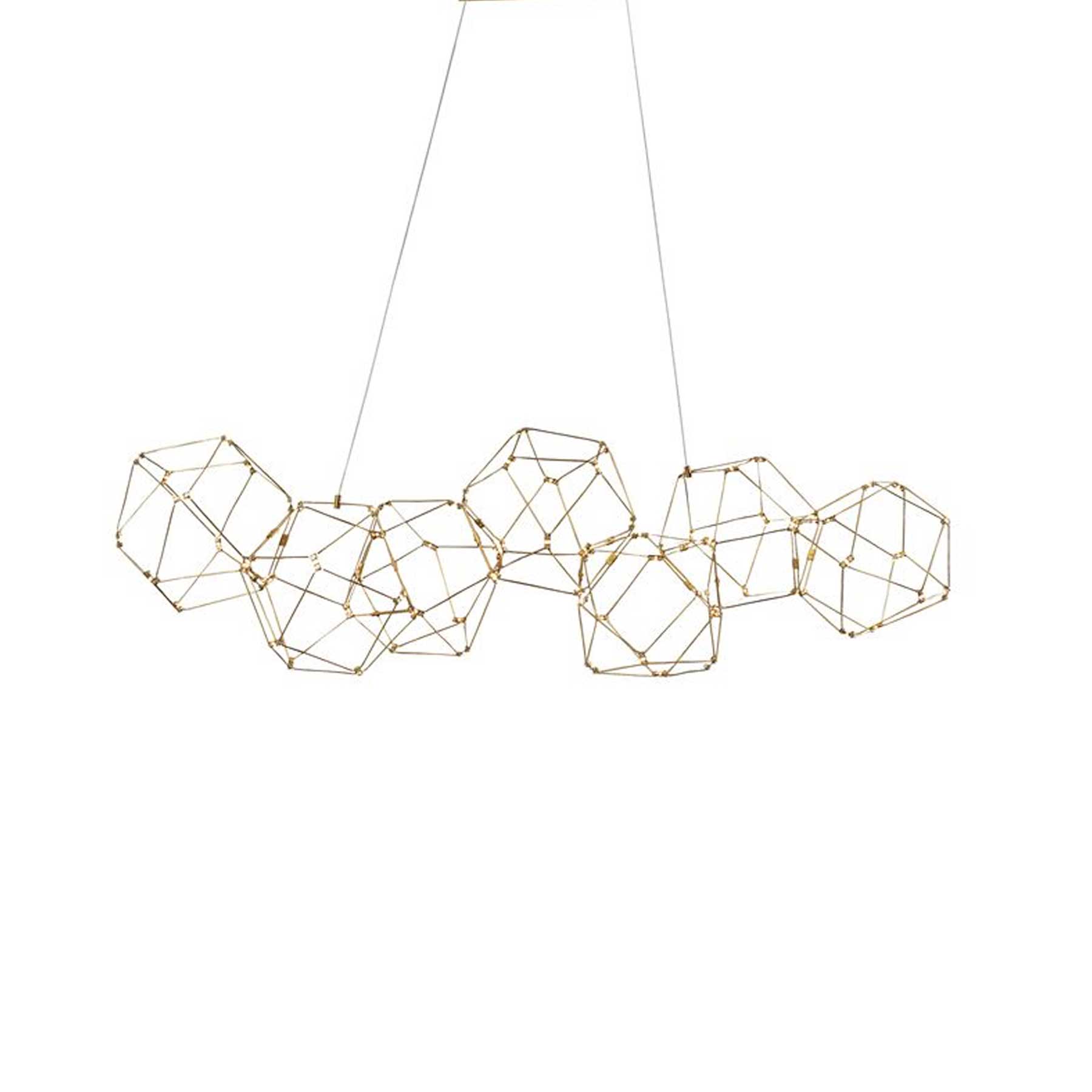 Nova Luce Nebula LED podélné závěsné svítidlo