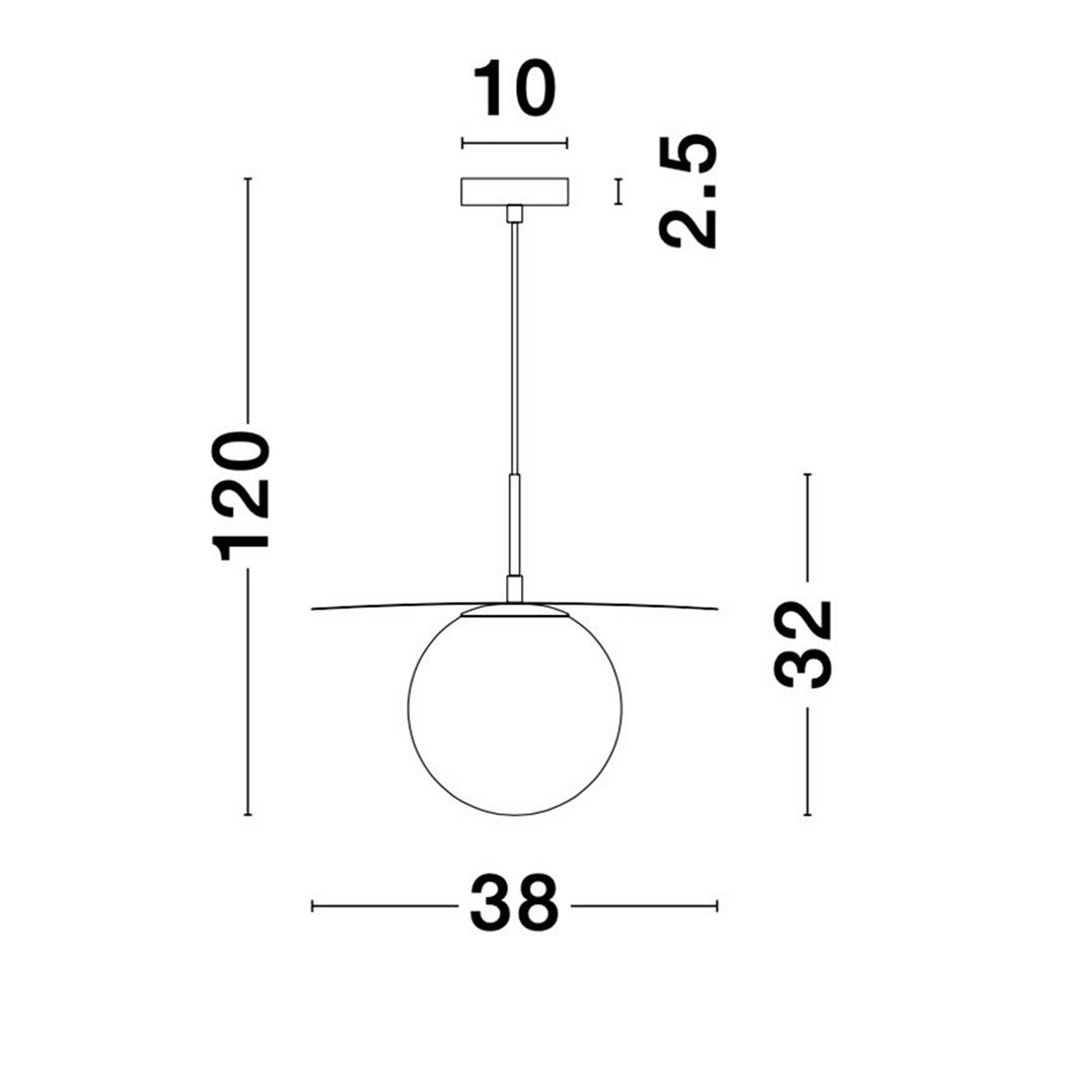 Nova Luce Obbit E27 Pendelleuchte