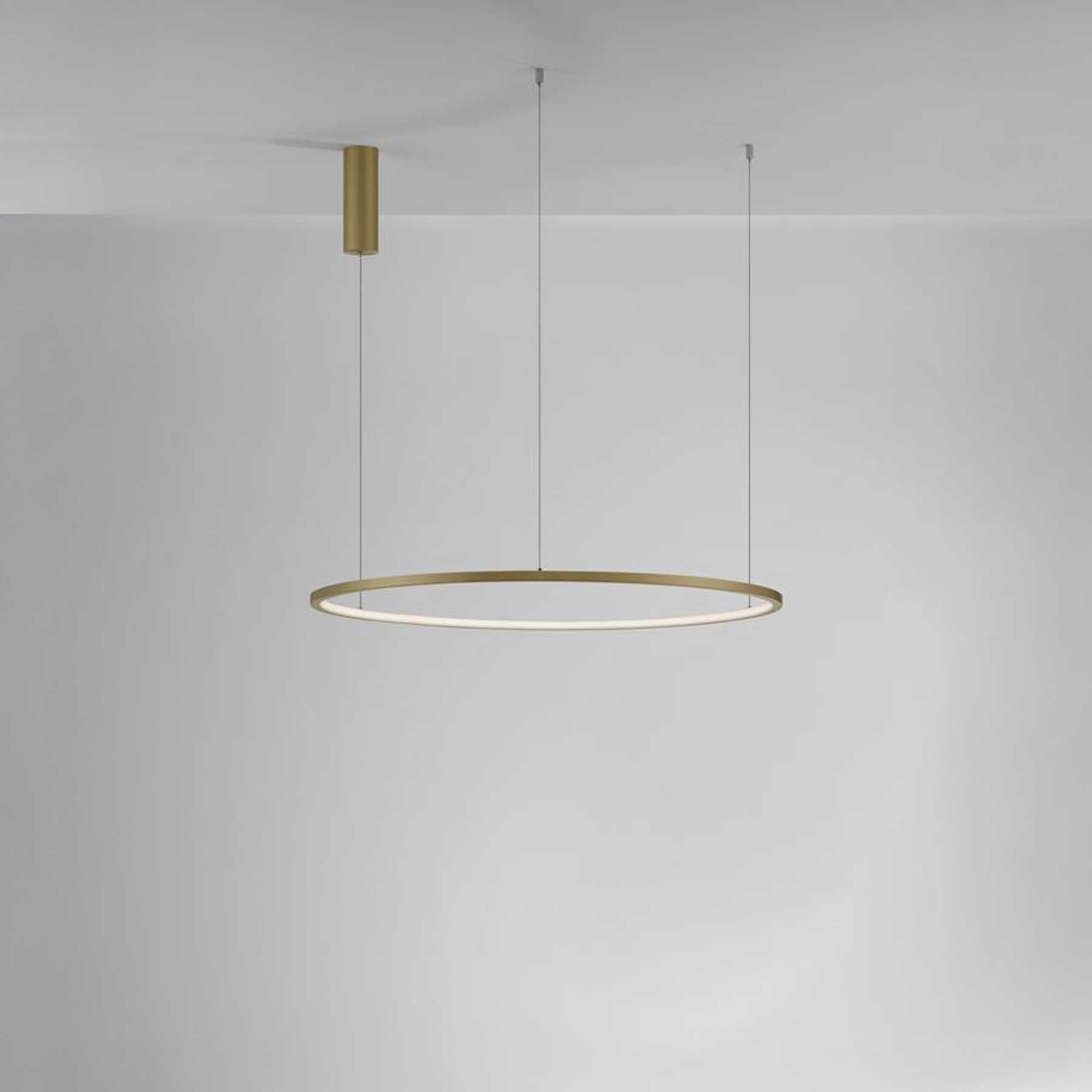 Nova Luce Tarquin LED kruhové závěsné svítidlo