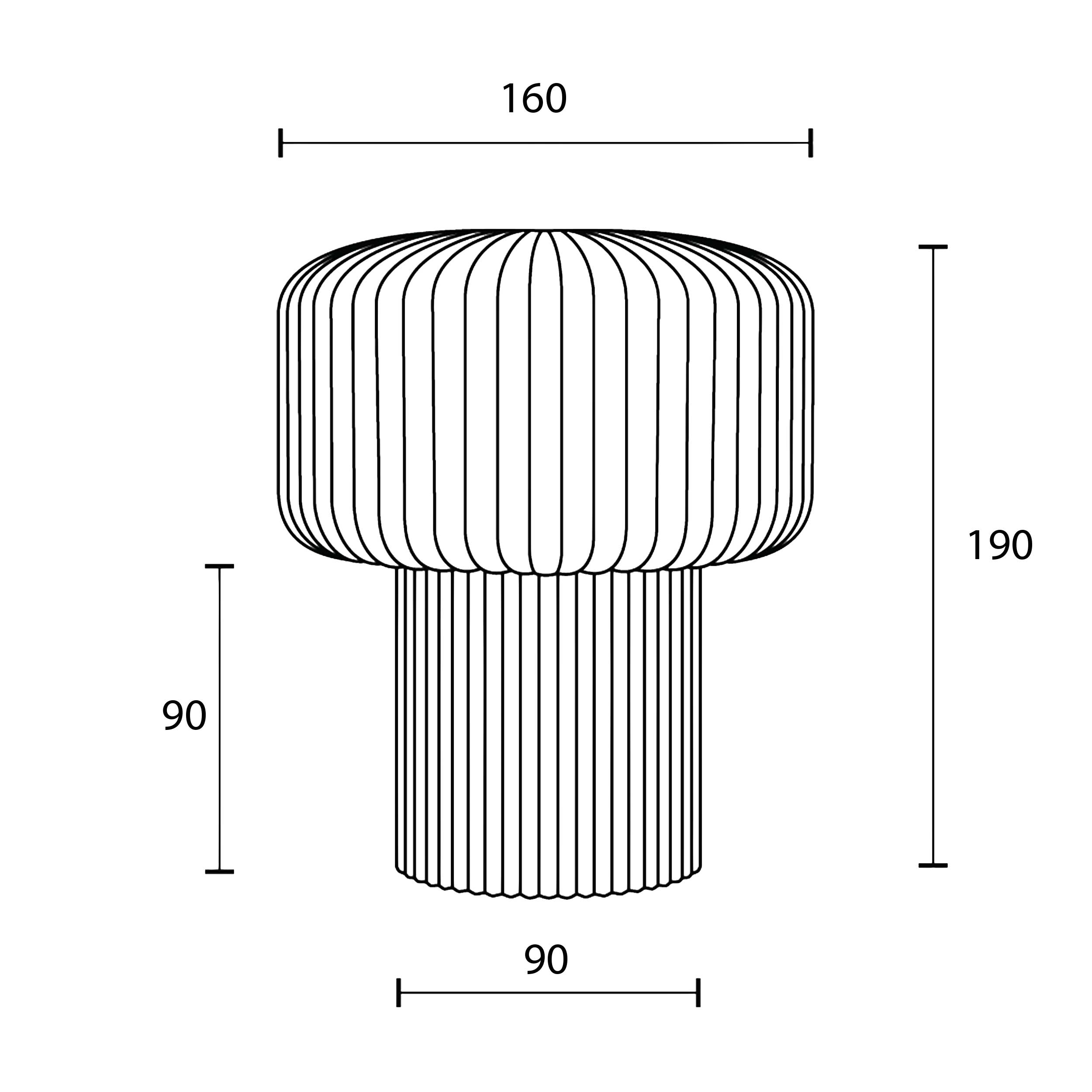 Maytoni Omaggio G9 Tischlampe