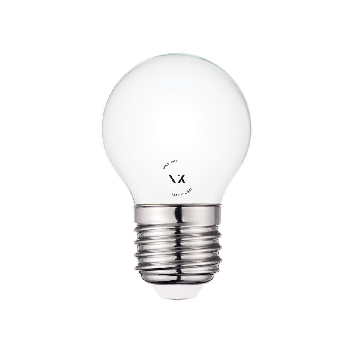 LED-Glühbirne VK Light Mini Globe Filament Milky E27