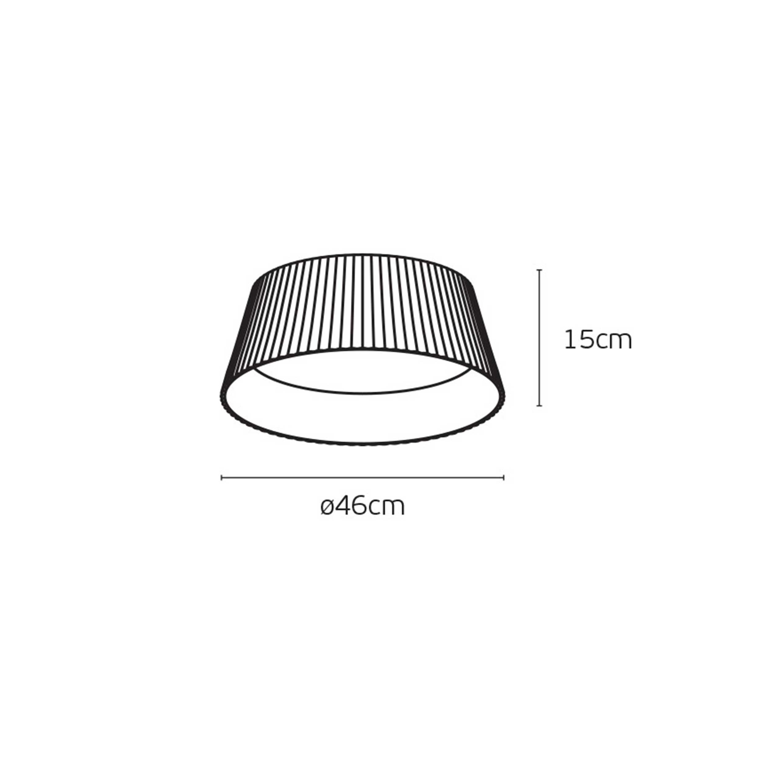 VK Light Aelia Wood LED Deckenleuchte