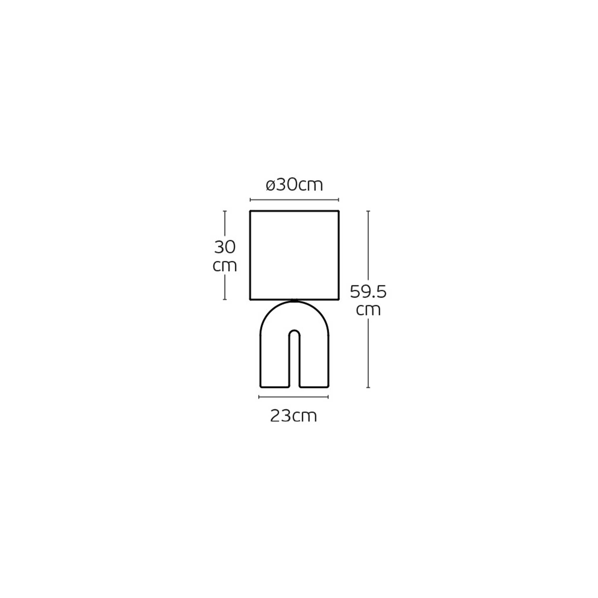 VK Light Arch E27 Tischlampe