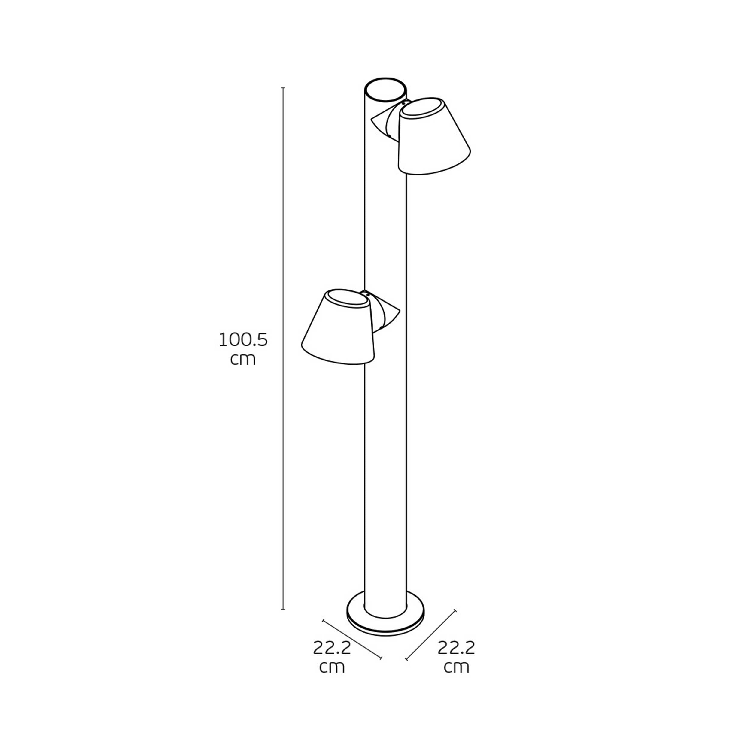 VK Light Kupo LED Wandleuchte IP65
