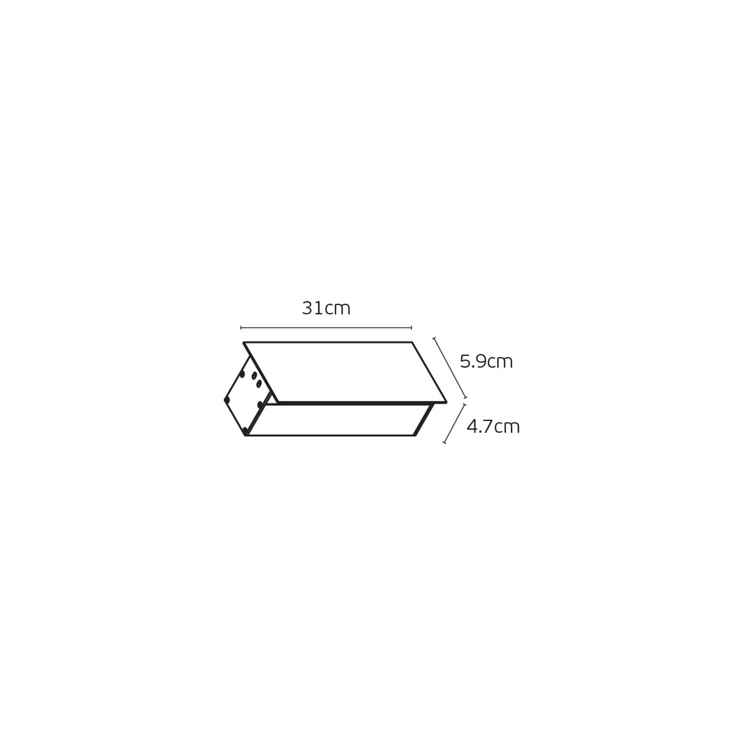 VK Light Lina LED Wandleuchte IP54