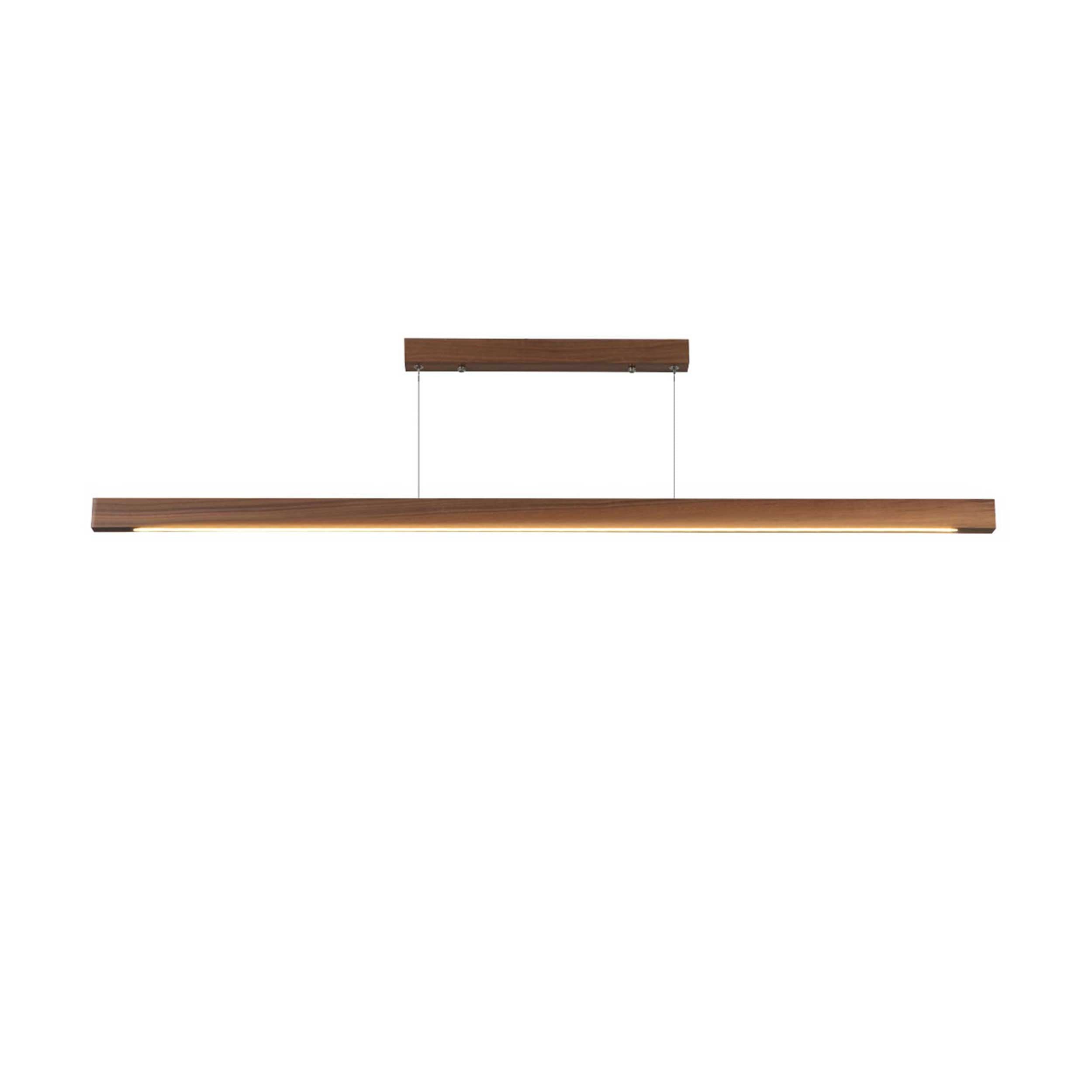 VK Light Woody LED hängende lineare Holzleuchte