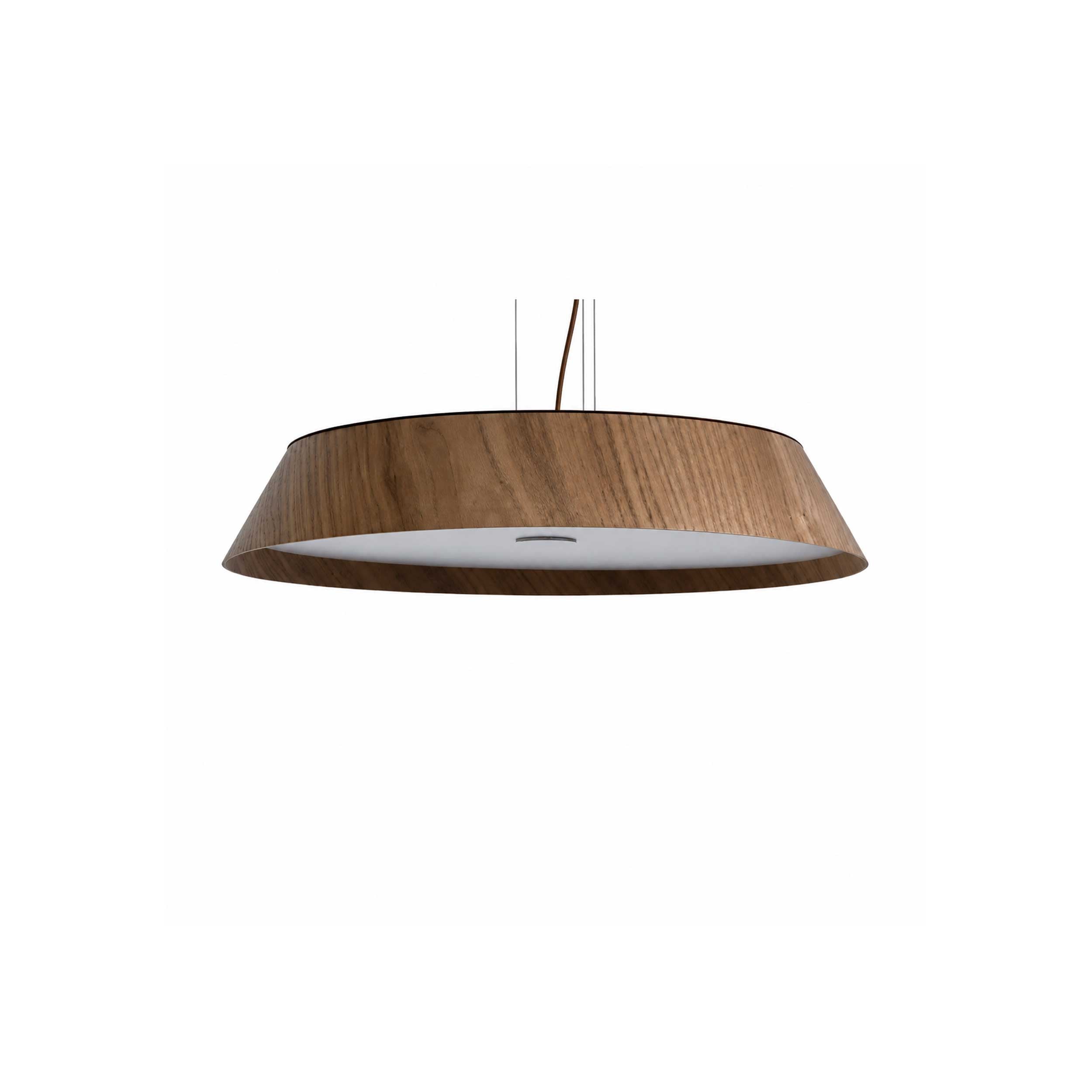 VK Light Woody LED runde Hängeleuchte aus Holz