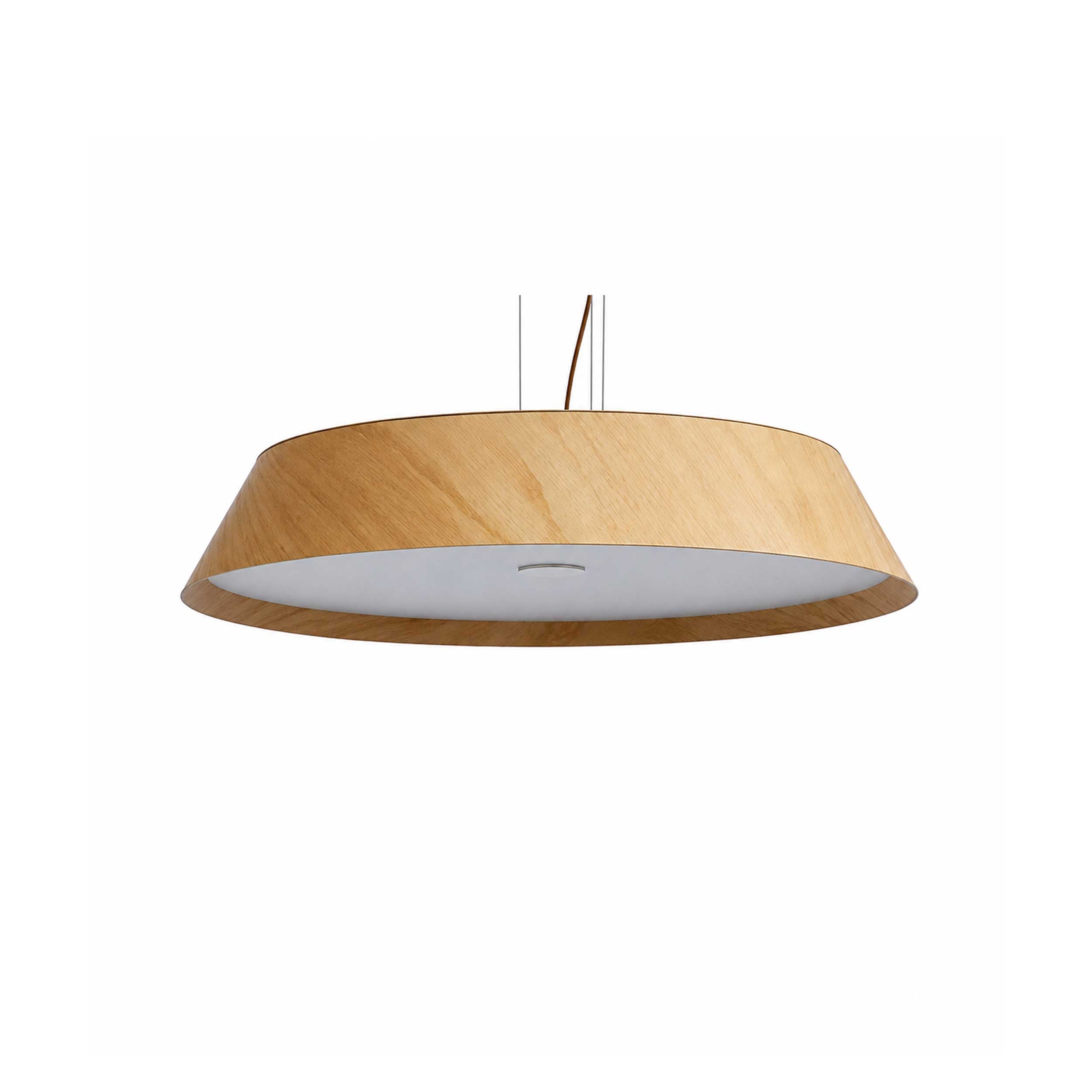 VK Light Woody LED runde Hängeleuchte aus Holz