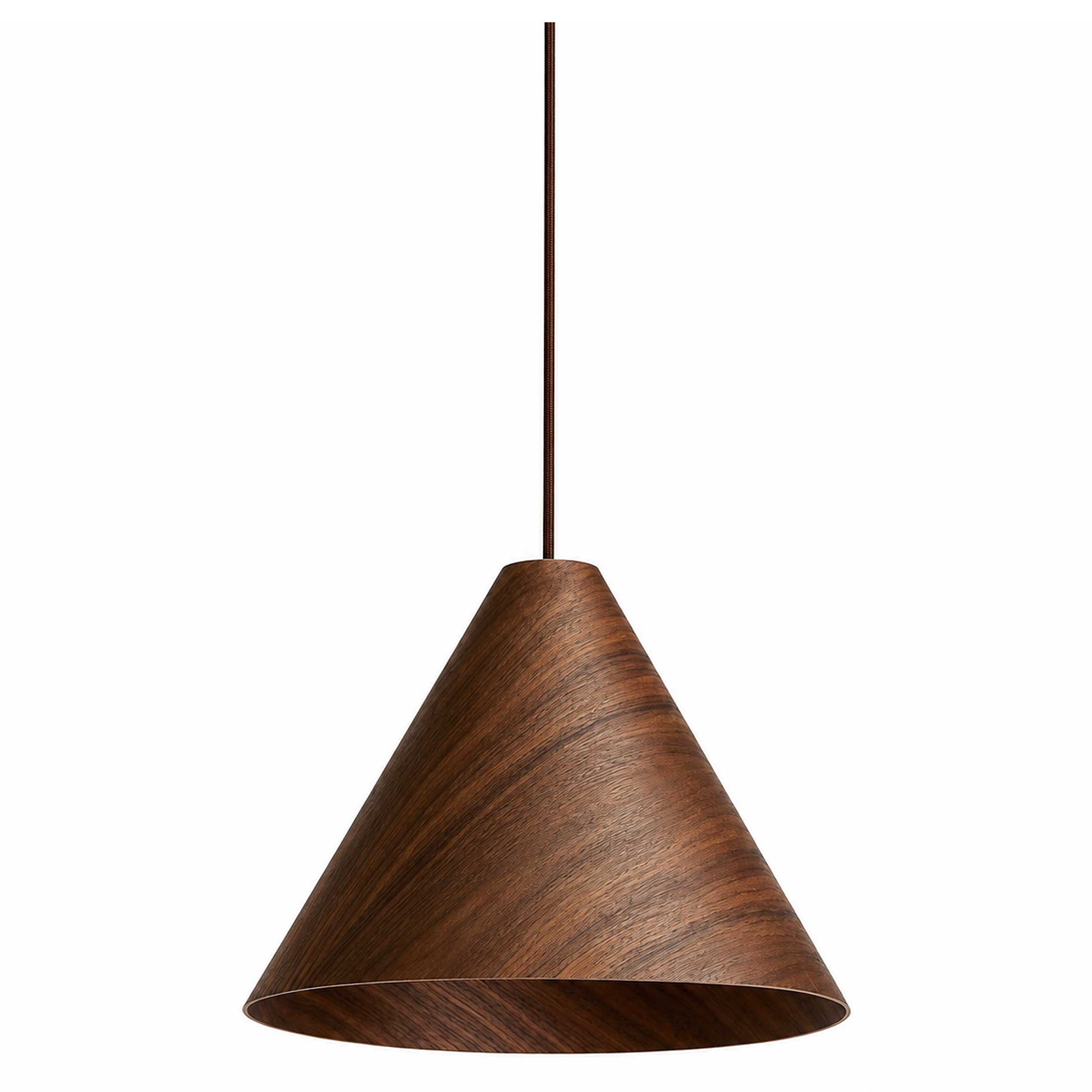 VK Light Woody E27 Hängeleuchte aus Holz