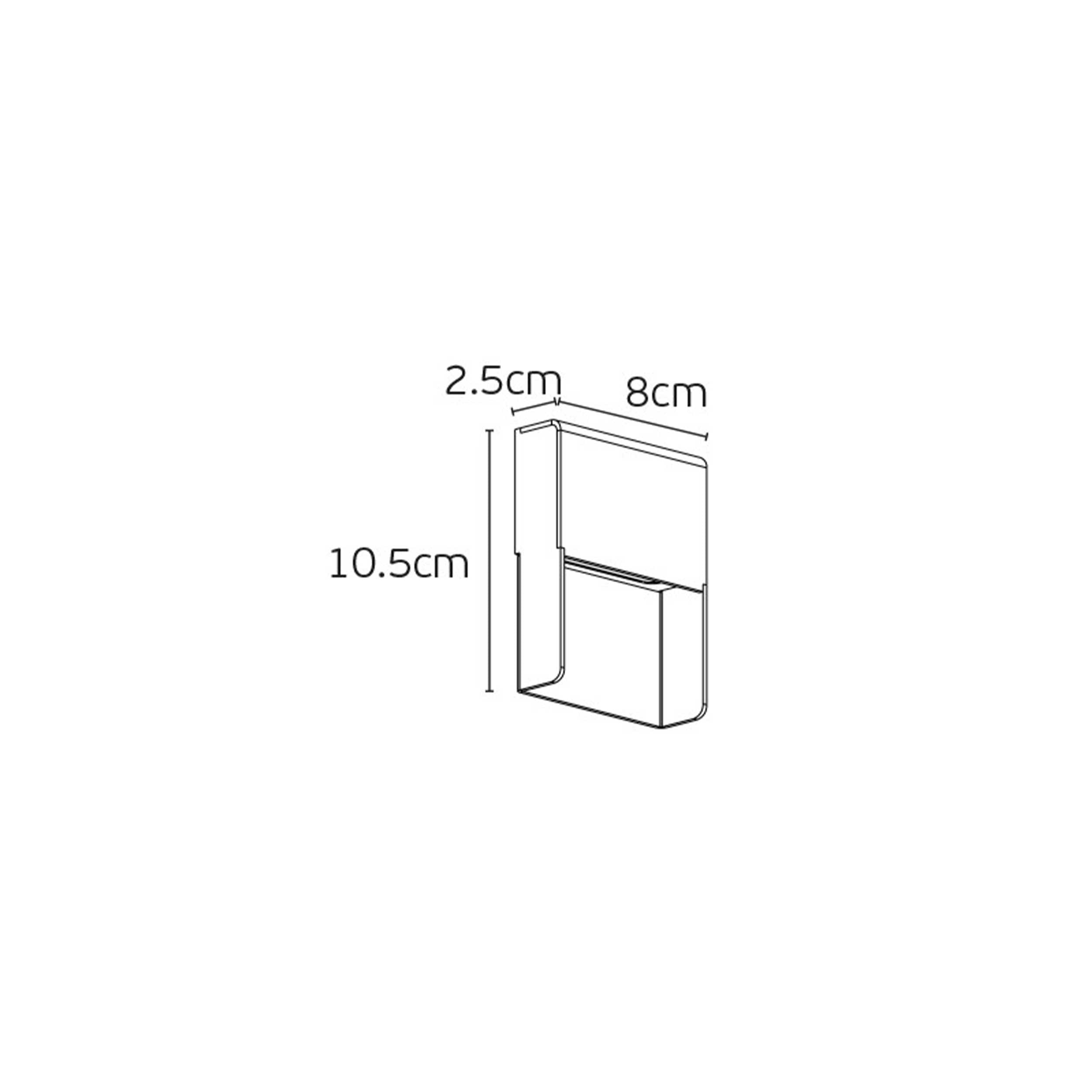 VK Light Wop LED Wandleuchte IP65
