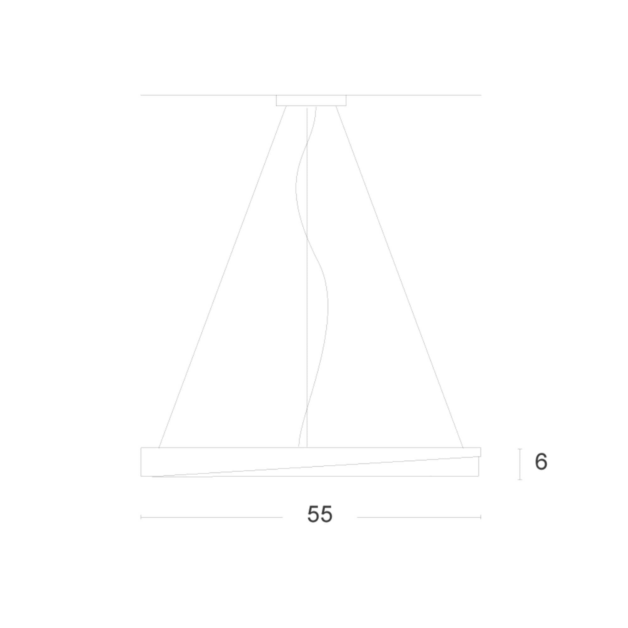 Zava Loola LED závěsné svítidlo
