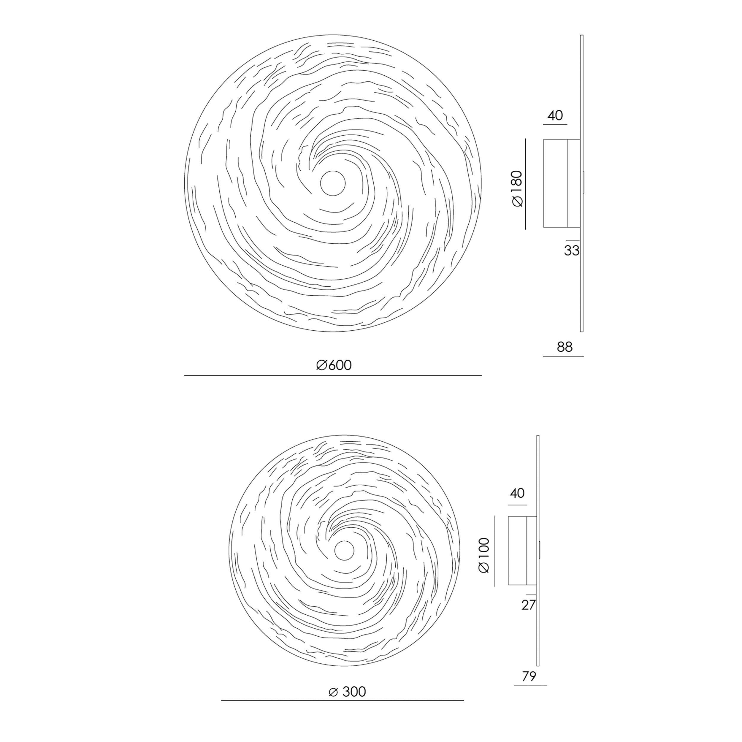 Aromas Lida Round LED Aufbauleuchte