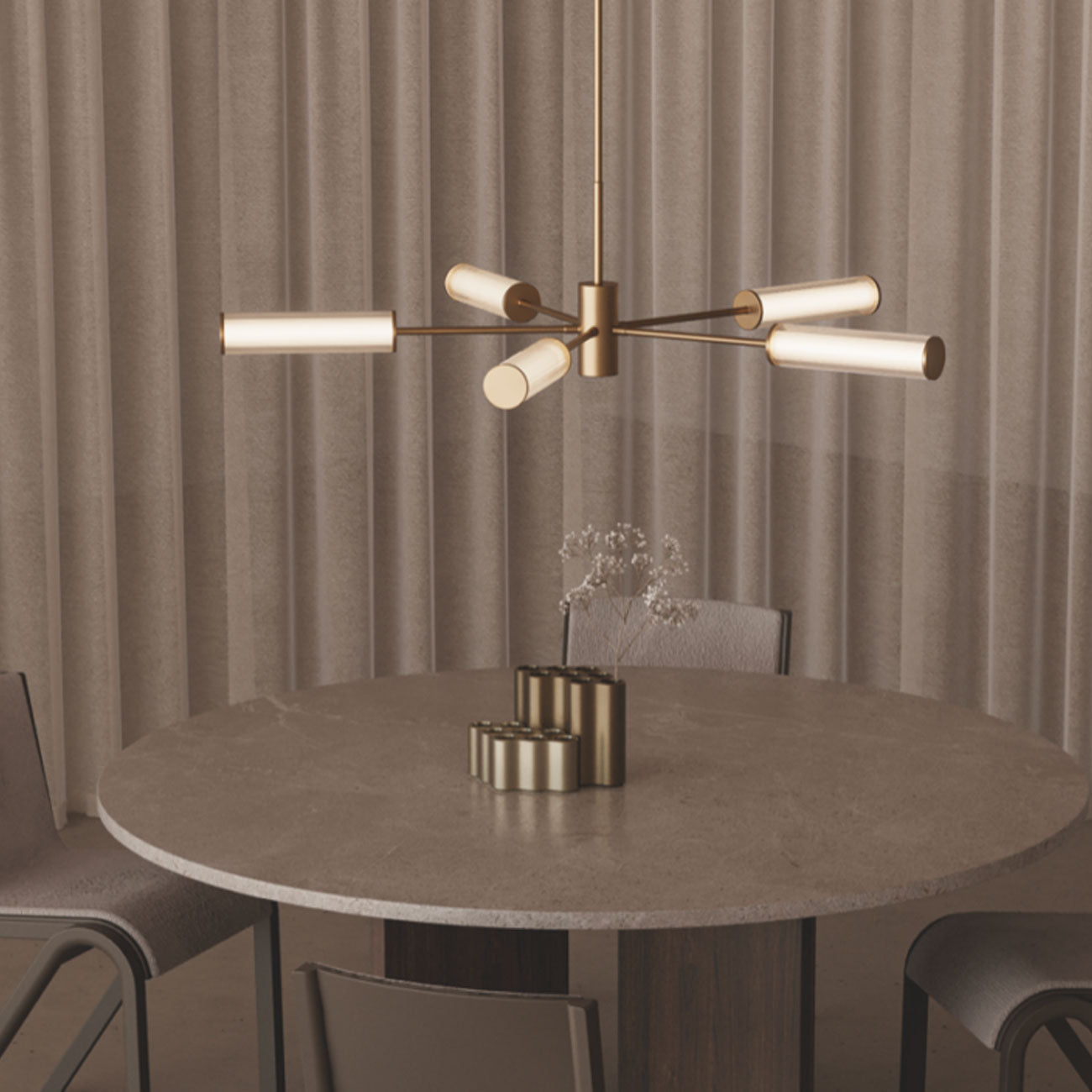 Aromas Ison LED závěsné svítidlo stmívatelné