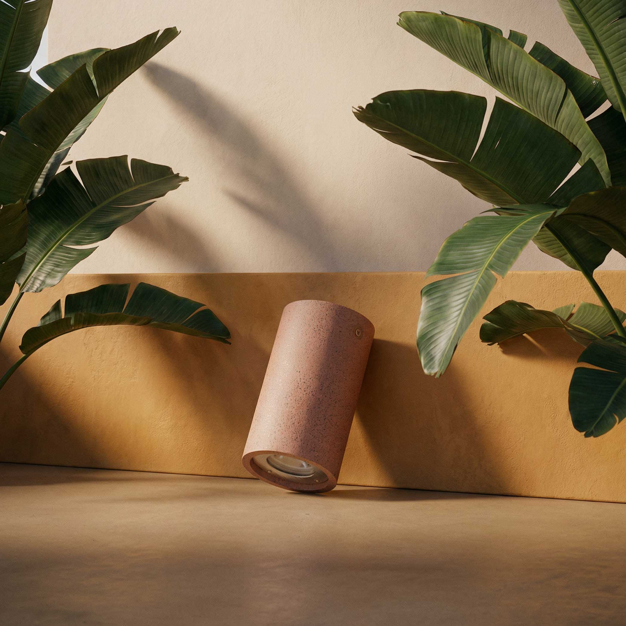 Cristher Stone GU10 round ceiling light